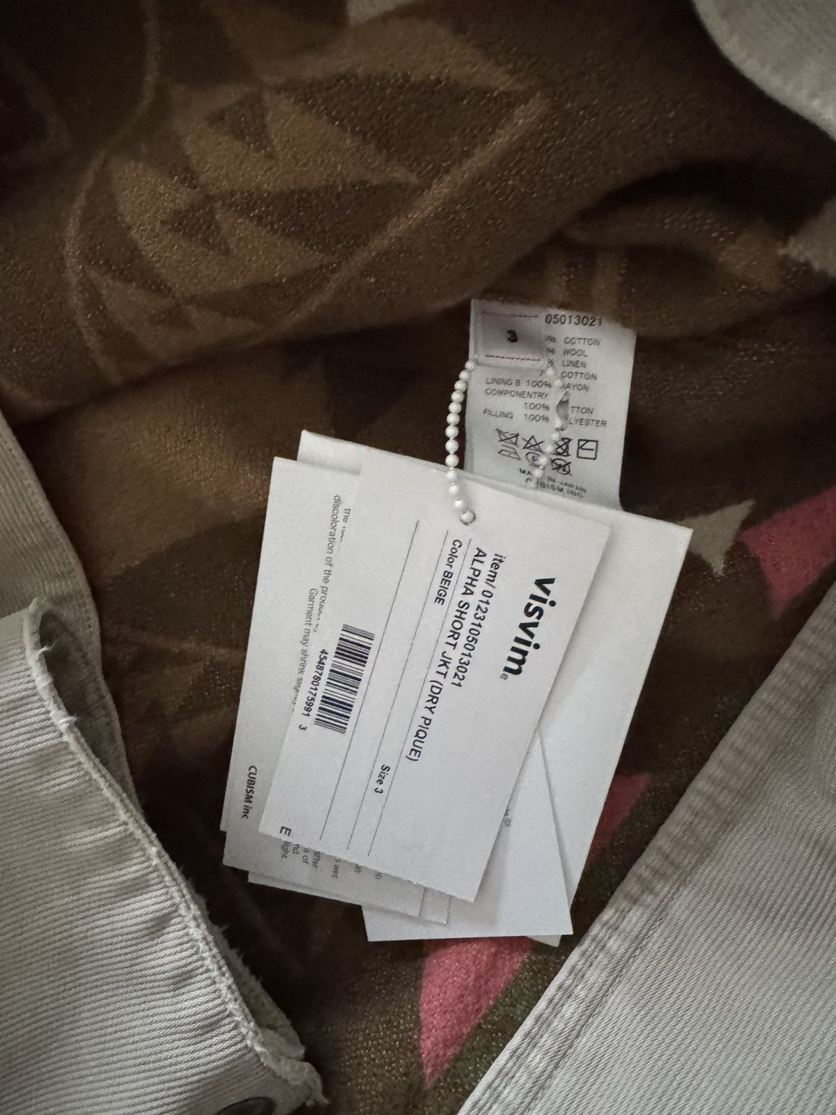 Visvim VISVIM 23SS ALPHA SHORT JKT (DRY PIQUE) Size US M / EU 48-50 / 2 - 3 Thumbnail