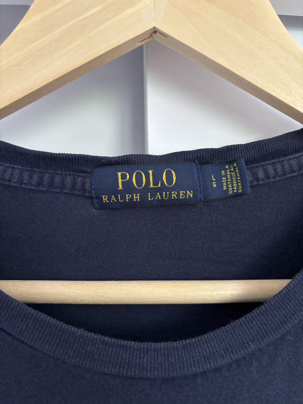 Polo Ralph Lauren × Ralph Lauren Polo Ralph Lauren Navy Polo Bear T-shirt Size US L / EU 52-54 / 3 - 3 Thumbnail