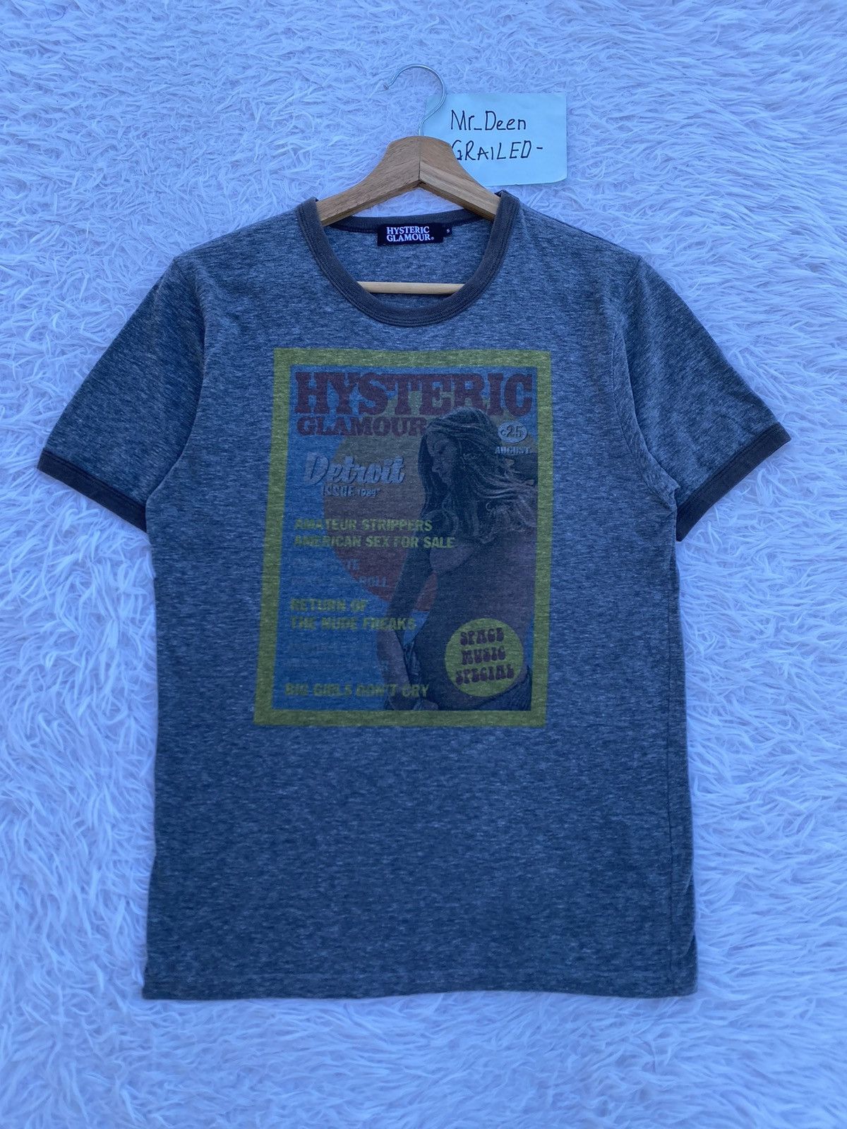 Hysteric Glamour Rare Vintage Hysteric Glamour Amateur Strippers Tee Size US S / EU 44-46 / 1 - 2 Thumbnail