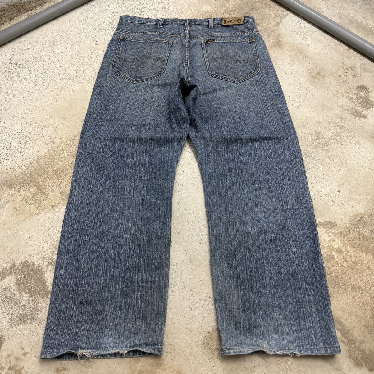 Lee Vintage Distressed Lee Denim Pants Size US 34 / EU 50 - 2 Thumbnail