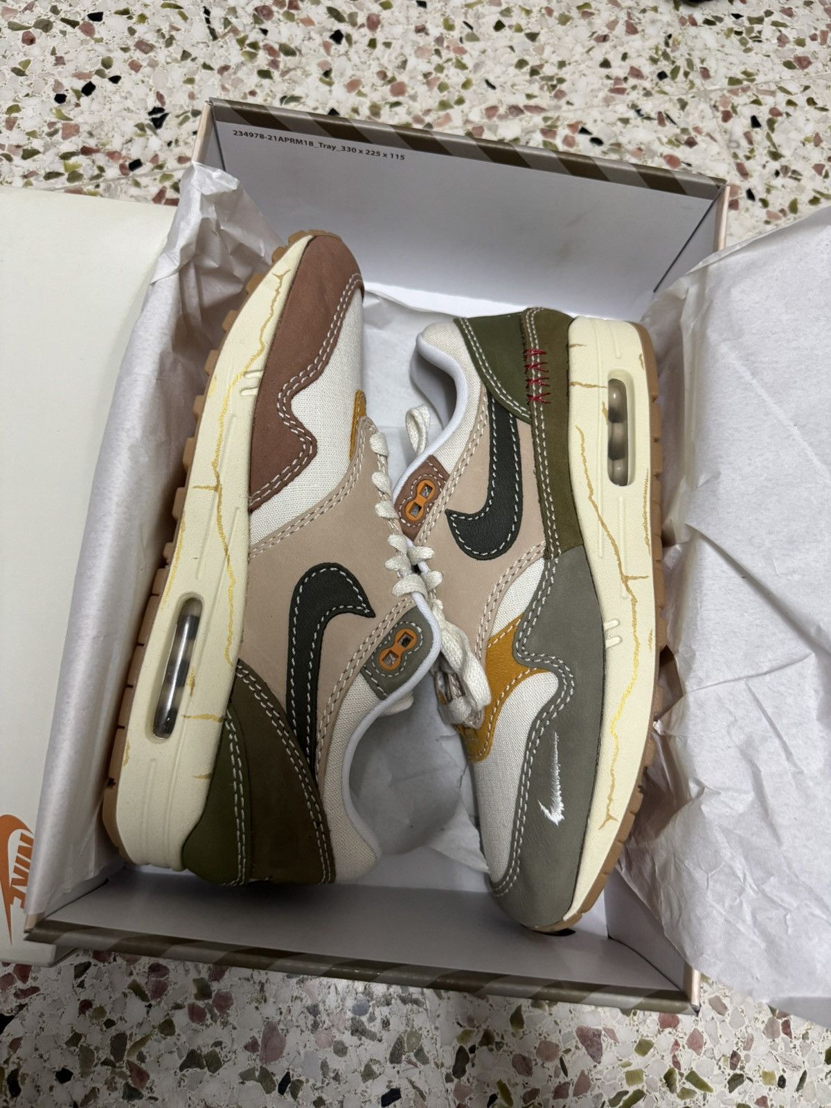 Nike Nike Air Max 1 Premium Wabi Sabi Size US 9.5 / EU 42-43 - 1 Thumbnail