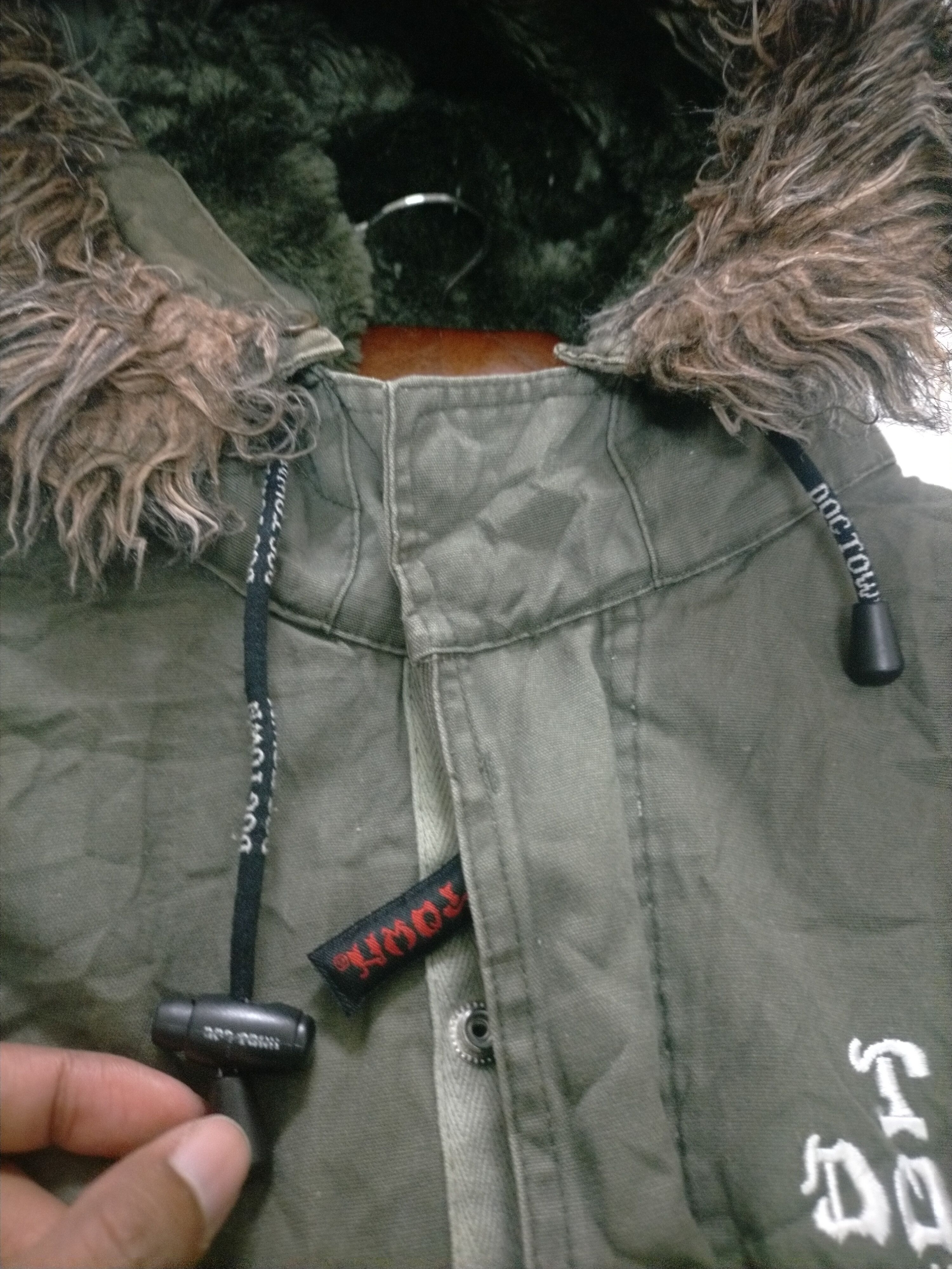 Dogtown × Ecko Unltd. × JNCO Vintage Rare Dogtown Military Parka Fur Jacket Size US L / EU 52-54 / 3 - 11 Thumbnail