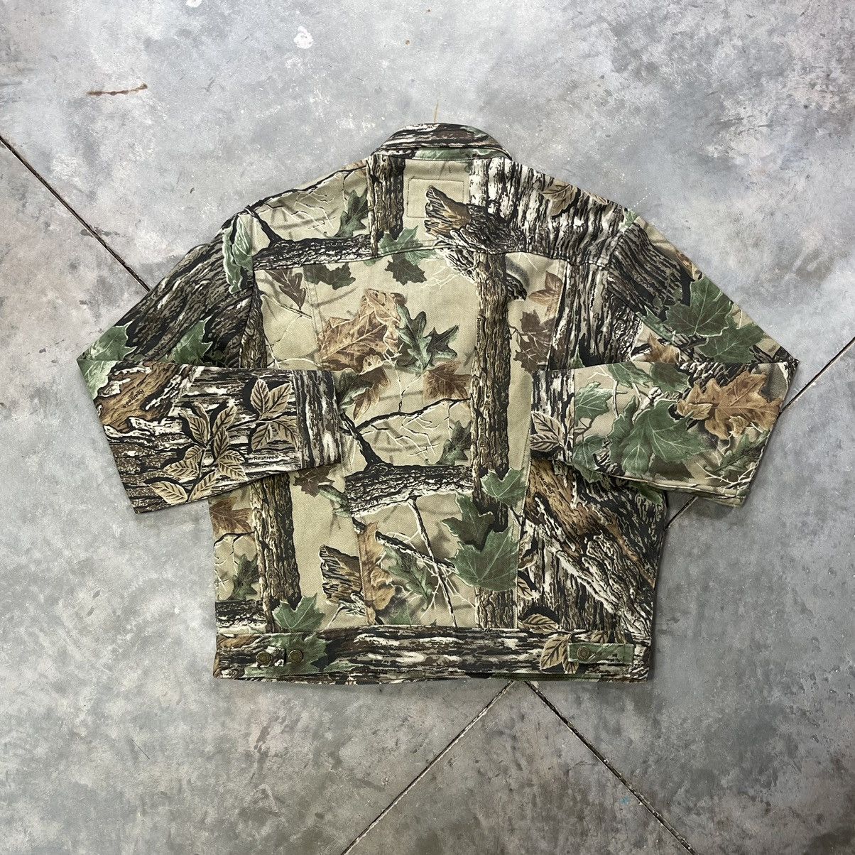 ジャケット・アウター Wrangler realtree denim jacket Vintage × Wrangler Vintage Wrangler Realtree Camo Trucker