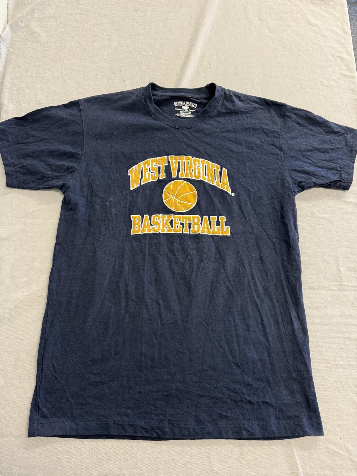 Steve And Barrys VTG WVU Basketball T-shirt West Virginia Mountaineers - L Size US L / EU 52-54 / 3 - 1 Thumbnail