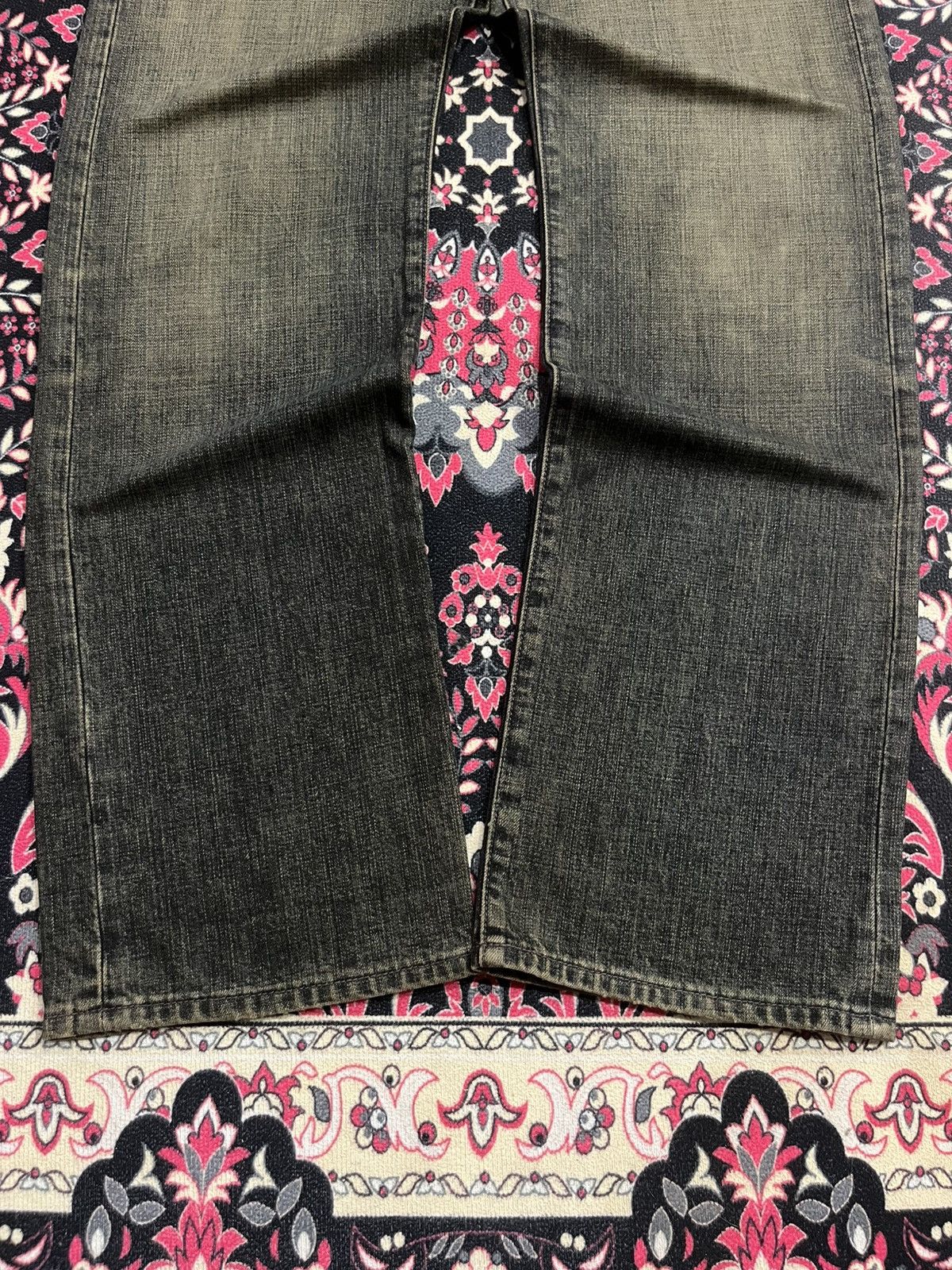 GOSTAR DE FUGA Vintage 1969 Gap Mud Washed Slim Boot Fit Buttonfly Jeans Size US 29 - 11 Thumbnail