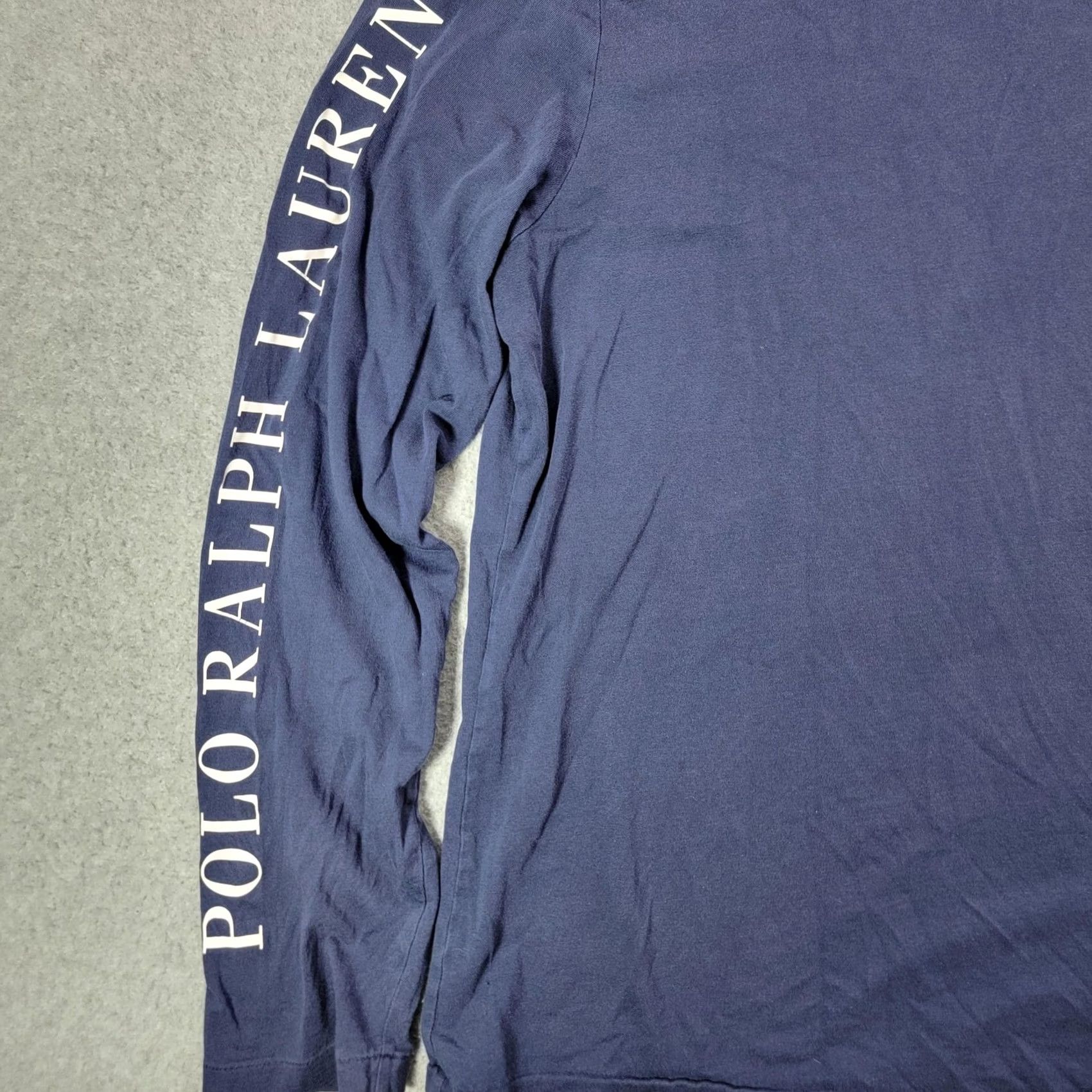 Polo Ralph Lauren Polo Ralph Lauren Shirt Mens Medium Blue Long Sleeve Crewneck Polo Logo Tee Size US M / EU 48-50 / 2 - 4 Thumbnail