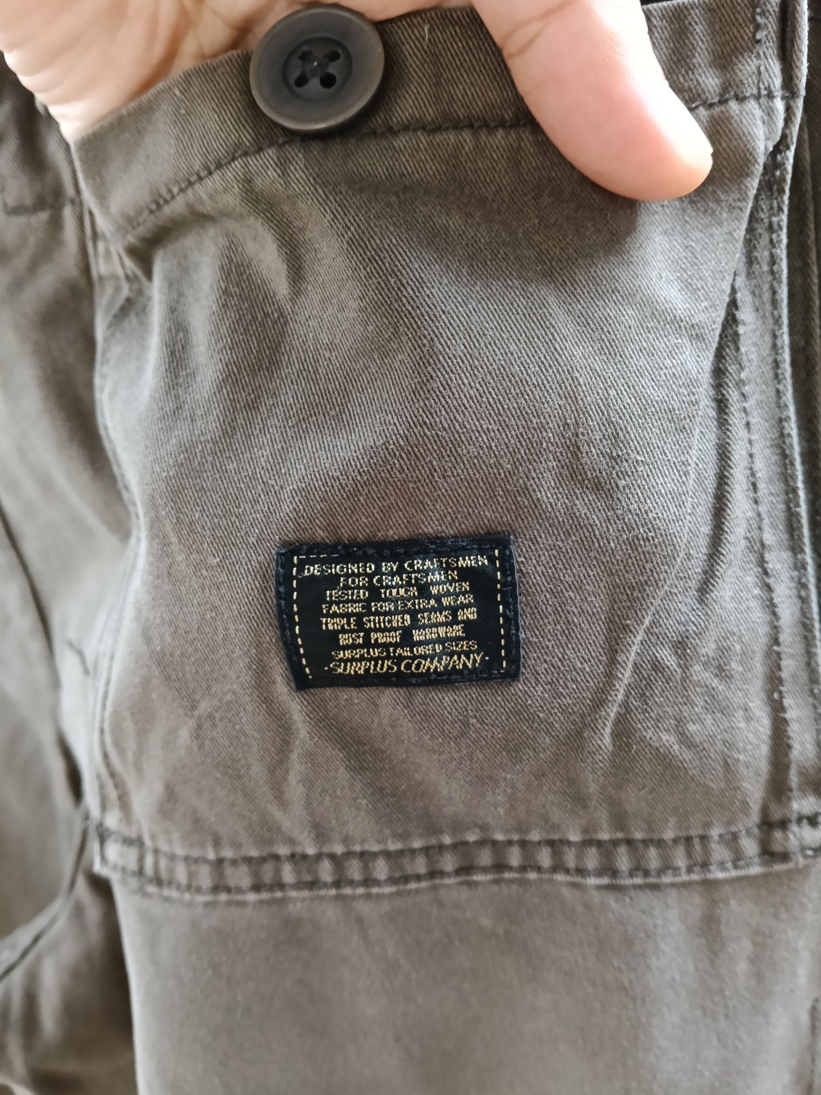Japanese Brand 💥Surplus Company Cargo Pants💥 Size US 33 - 8 Thumbnail