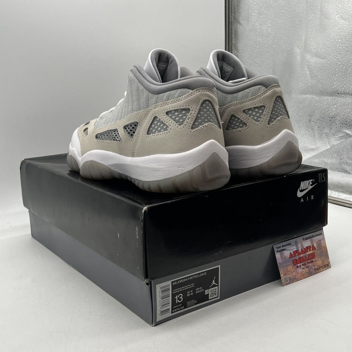 Jordan Brand Air Jordan 11 low IE light Orewood brown Size US 13 / EU 46 - 4 Thumbnail