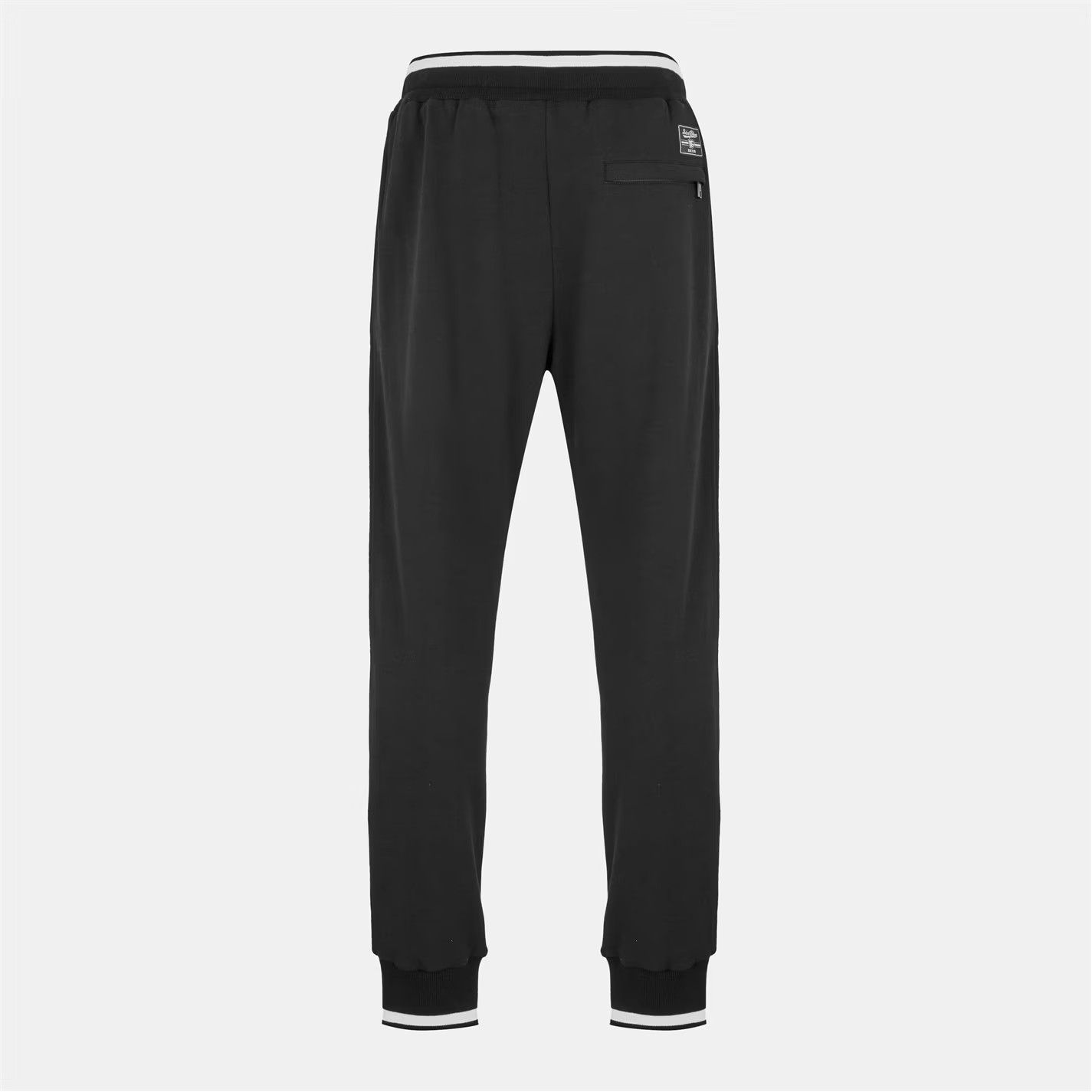 Dolce & Gabbana o1g2r1mq0426 Open Hem Fleece Sweatpants & Joggers in Nero Size US 34 / EU 50 - 2 Thumbnail