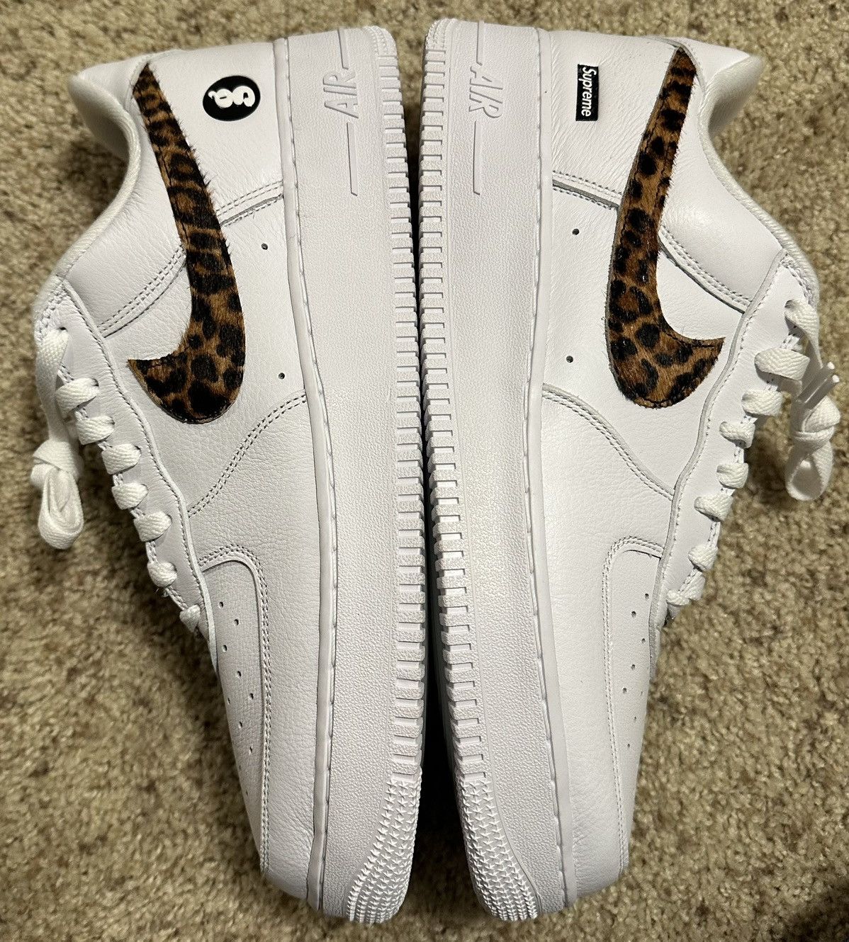Supreme SUPREME X GOOD ENOUGH NIKE AF1 LEOPARD FUR DS SIZE 12 Size US 12 / EU 45 - 2 Thumbnail