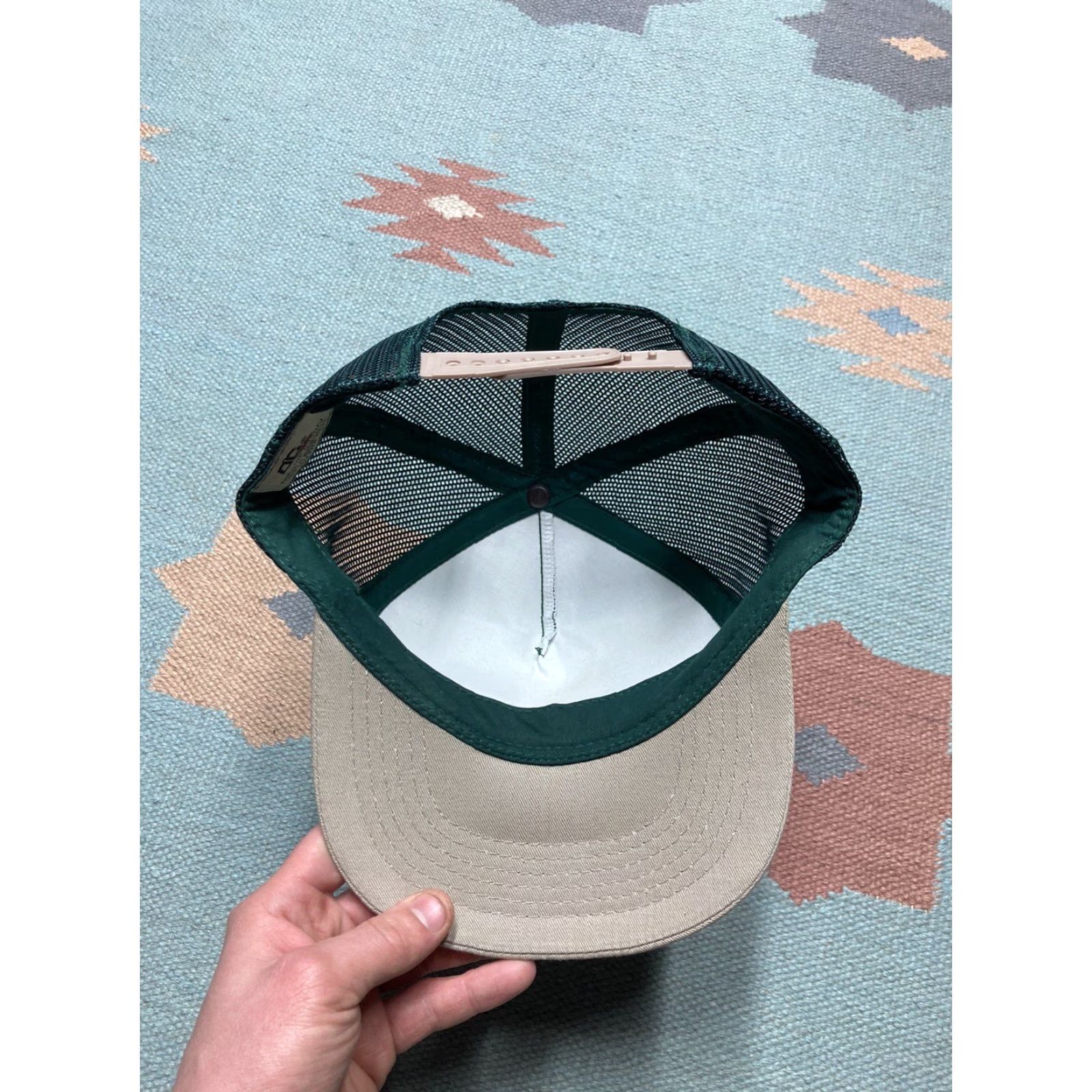 Habitat VINTAGE SnapBack Hat Cap Think and Do Habitat Cass County Michigan Pheasant Bird Men Adjustable Green zZ Size ONE SIZE - 5 Thumbnail