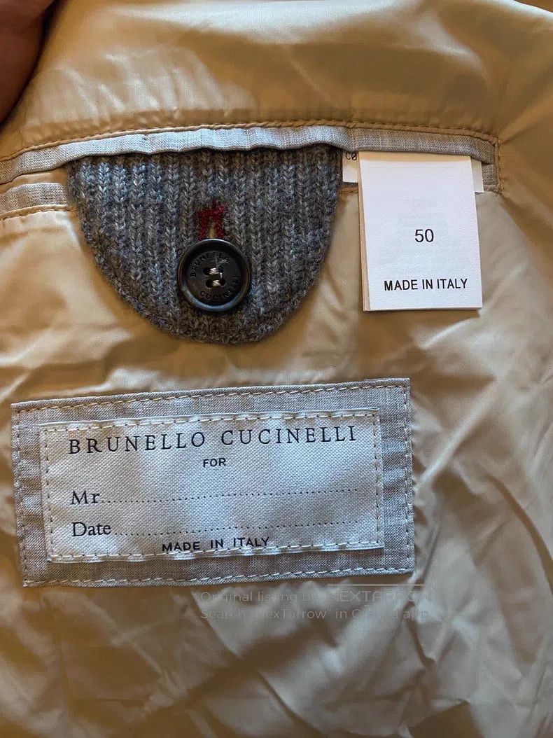 Brunello Cucinelli Brunello Cucinelli Down coat, 100% cashmere Size US M / EU 48-50 / 2 - 7 Thumbnail