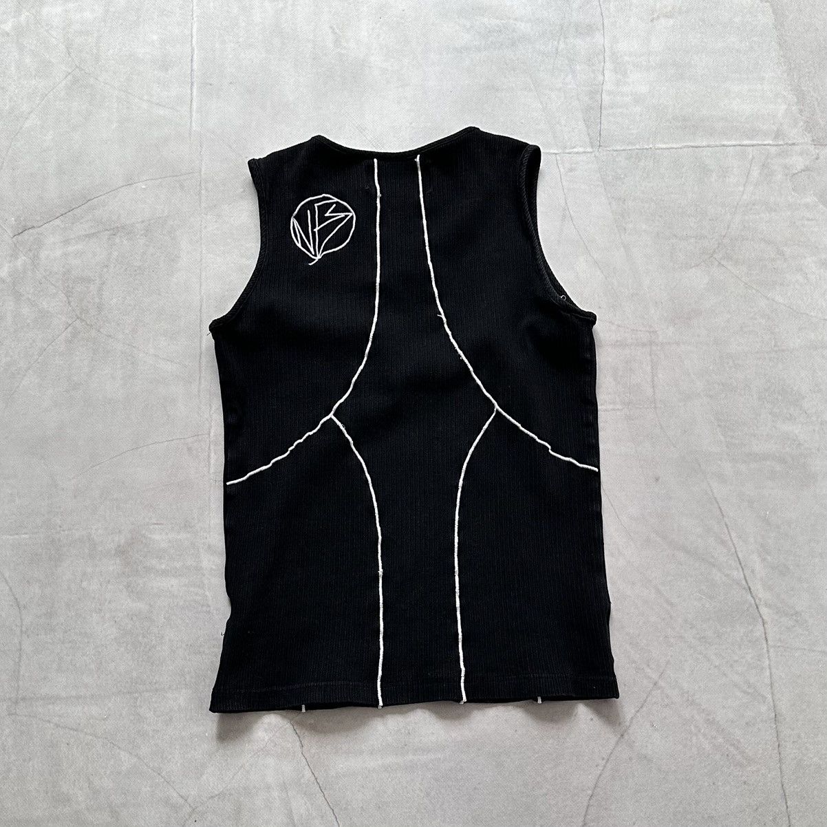 No Faith Studios No Faith Studios Lines Ribbed Tank Top Jaded London Style Size US S / EU 44-46 / 1 - 5 Thumbnail