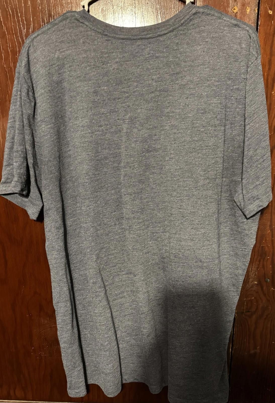 Lucky Brand Lucky Brand Distressed Logo Tee shirt Men's Sz XL Blue Size US XL / EU 56 / 4 - 2 Thumbnail