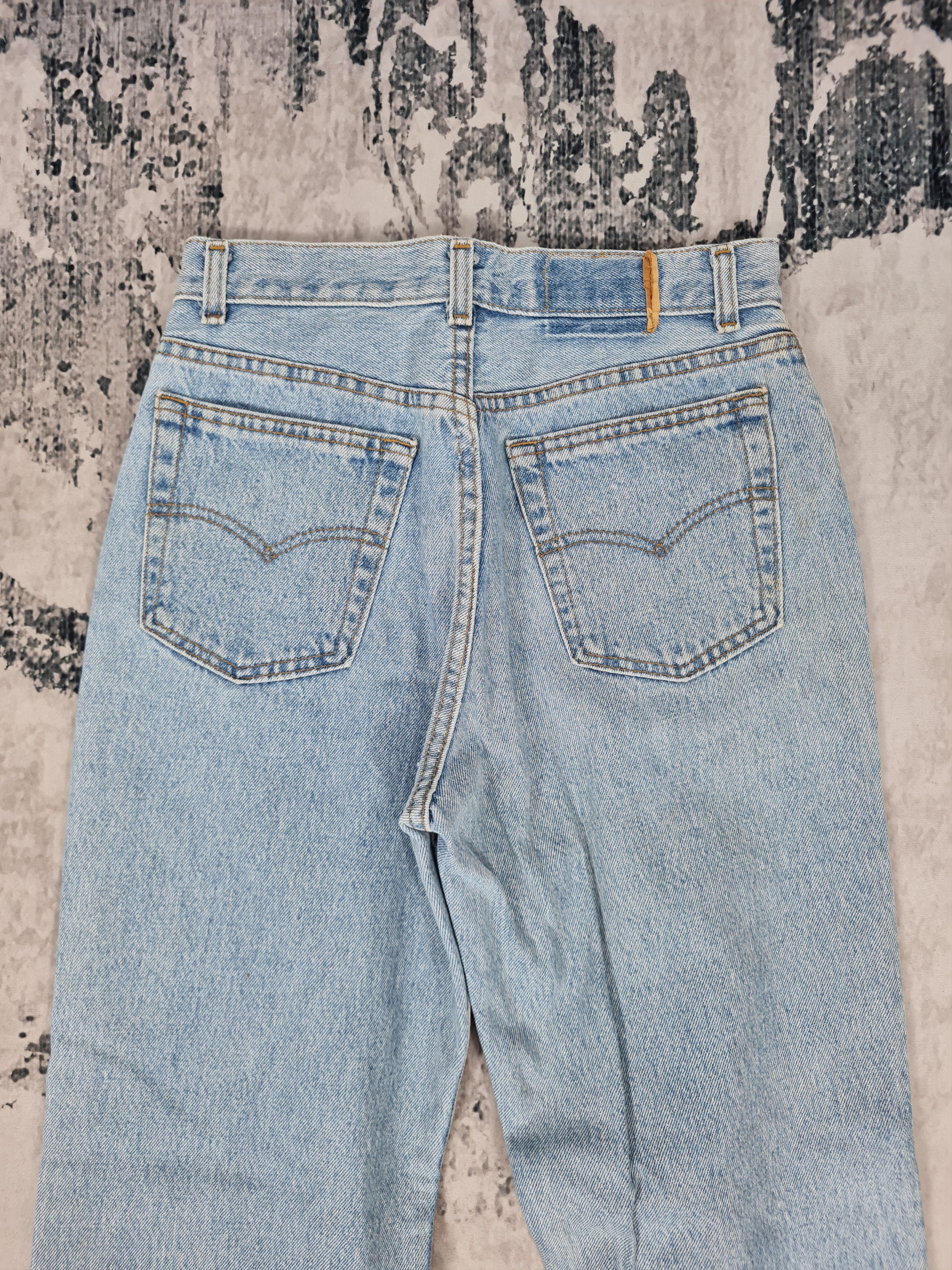 Levi's Vtg 90's LEVIS 501 Faded Light Blue Jeans L0387 Size 27X28.5 Size US 27 - 7 Thumbnail