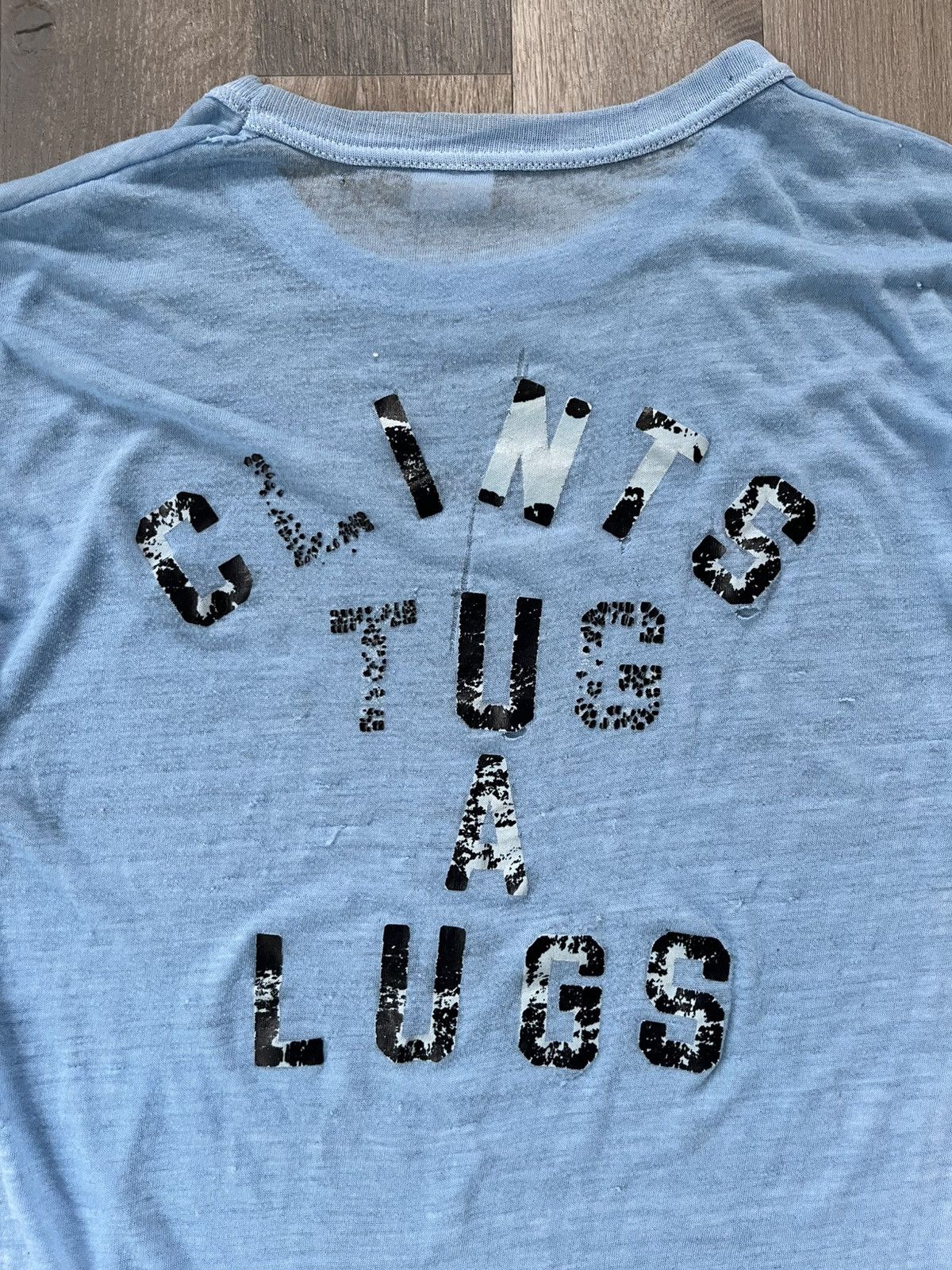 Vintage 70s Paper Thin “Clints Tug a Lugs” Tee Size US S / EU 44-46 / 1 - 7 Thumbnail