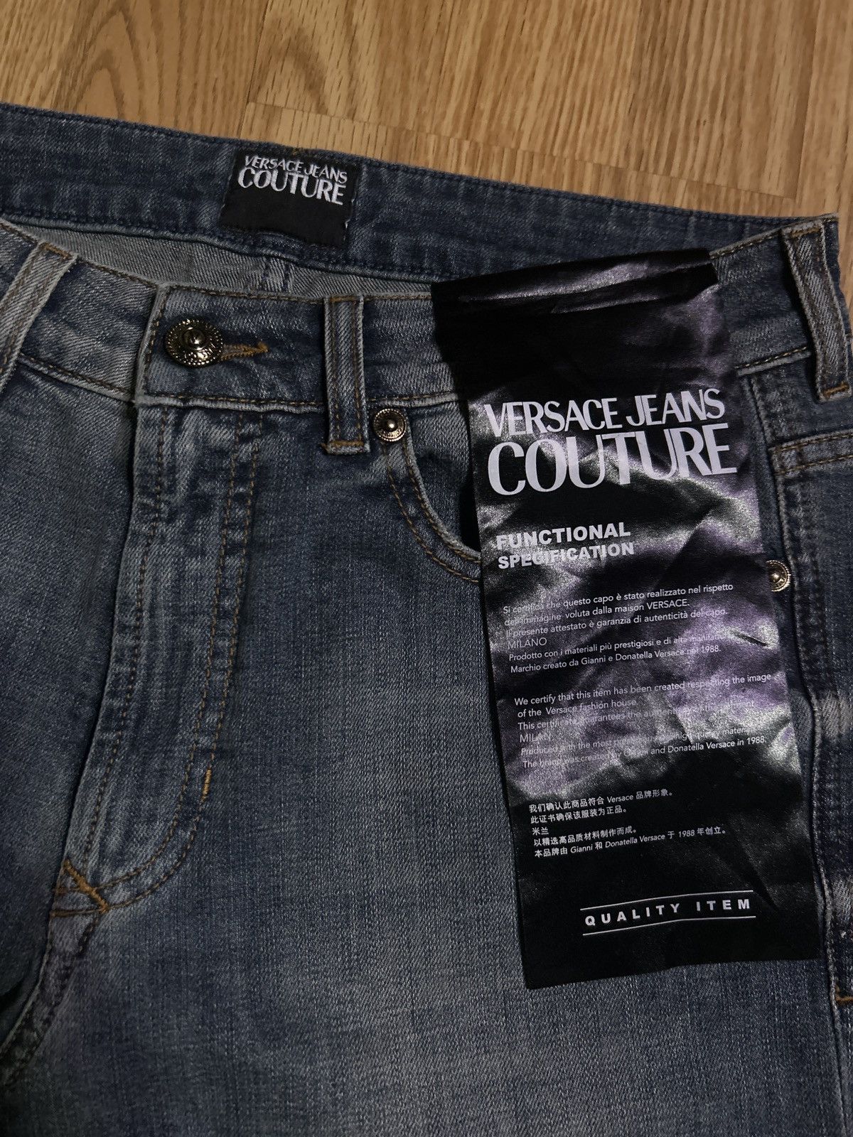 Versace Versace Jeans Couture Mens Jeans Size US 30 / EU 46 - 2 Thumbnail