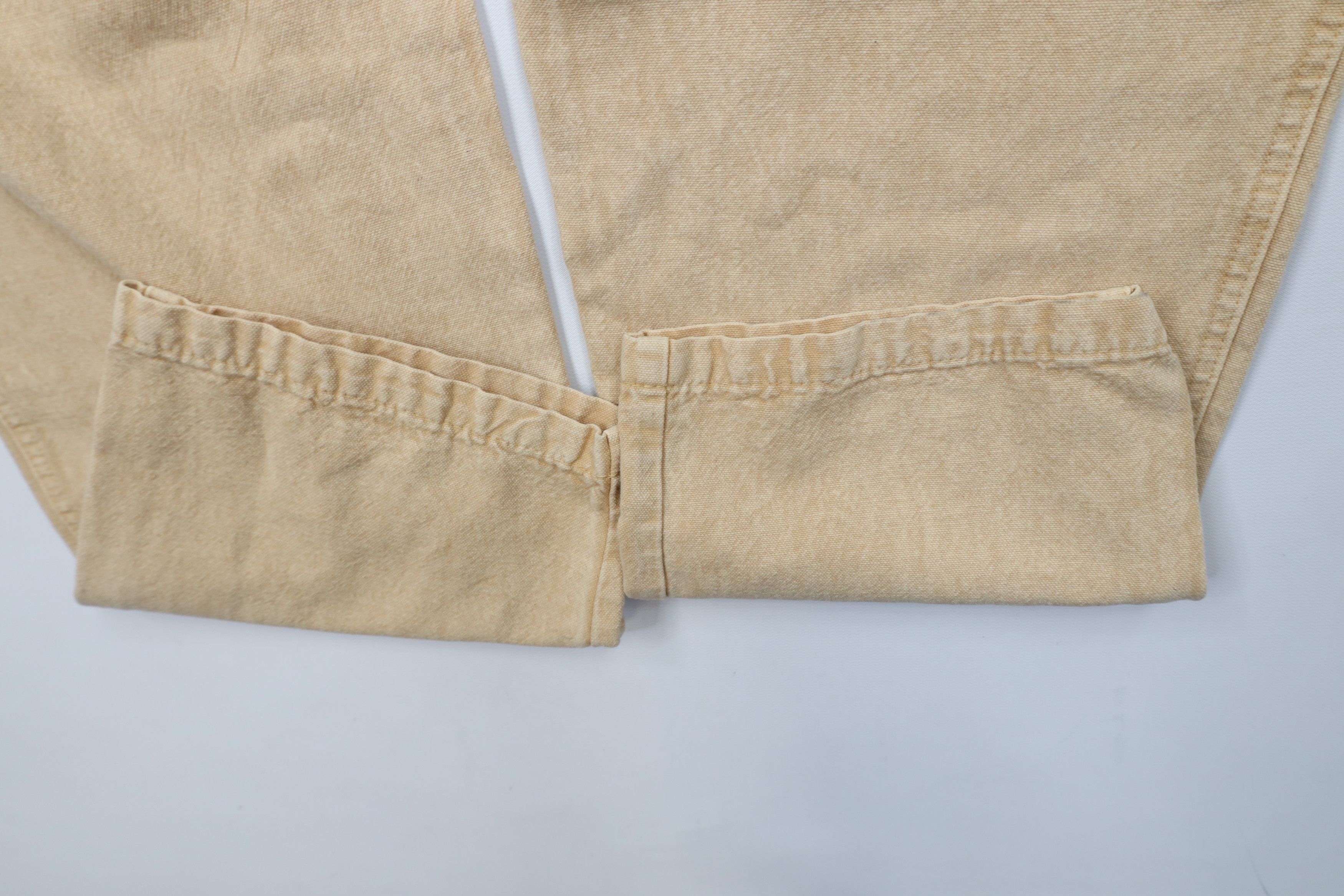Vintage Vintage 90s Streetwear Stonewash Tapered Leg Canvas Pants Size US 34 / EU 50 - 13 Thumbnail