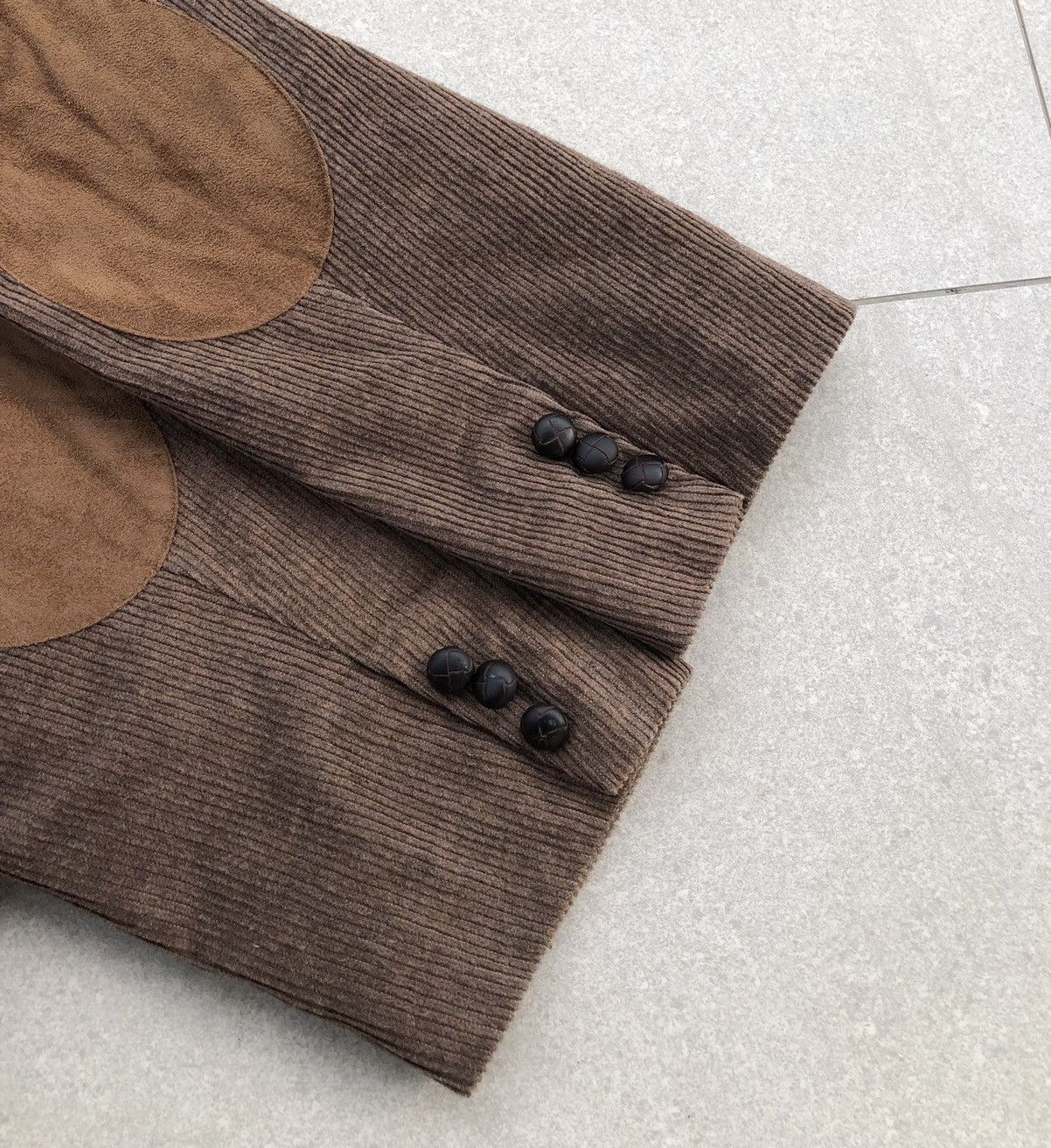 L.L. Bean L.L.Bean Corduroy Elbow Patch Plain Lined Coat Jacket Size US M / EU 48-50 / 2 - 10 Thumbnail