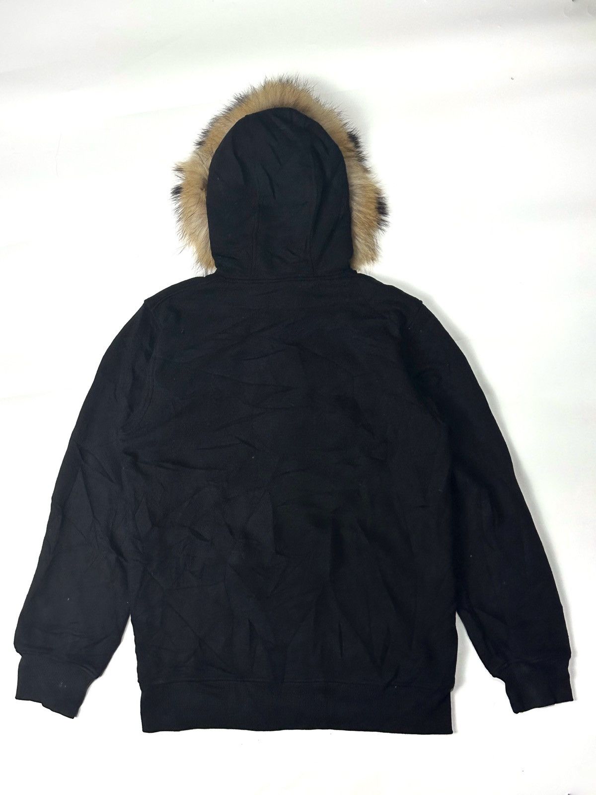 If Six Was Nine × Japanese Brand × Le Grande Bleu (L.G.B.) Fur zip hoodie black style uniqlo Size US L / EU 52-54 / 3 - 3 Thumbnail