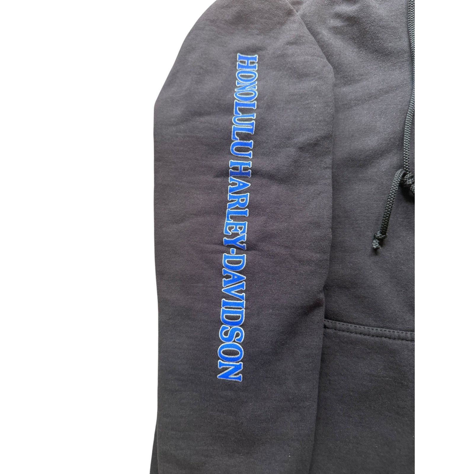 Harley Davidson Vintage Harley Davidson Hawaii Blue Flame Zip Hoodie Size US L / EU 52-54 / 3 - 4 Thumbnail