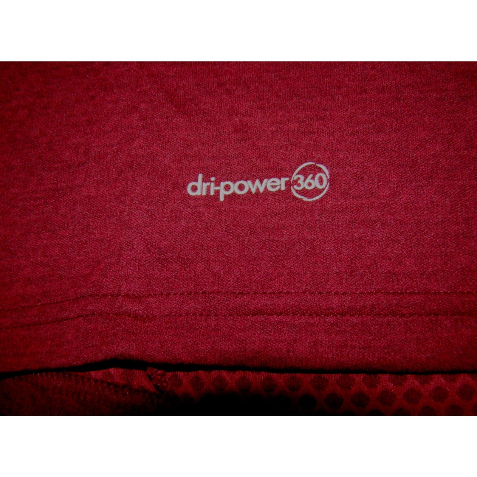 Vintage NWT Russell Training Fit Men's 2XL Crew Performance Shirt - Red/Maroon, Long Sleeve, Polyester Knit, Intellifresh, Logo, Sports, Adult Mens Size US XXL / EU 58 / 5 - 2 Thumbnail