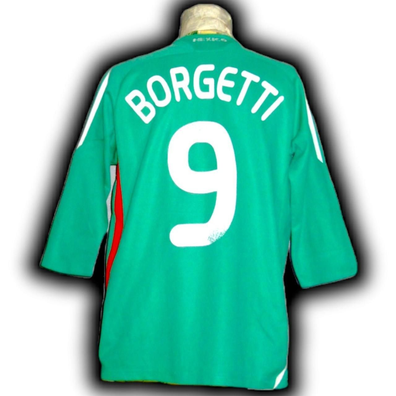 Mexico 2008 2009 Home Shirt Jersey borgetti