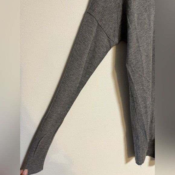 Kit and Ace Kit and Ace Grey Long Sleeve Scoop Neck Top Women’s Size XL Size XL / US 12-14 / IT 48-50 - 4 Thumbnail