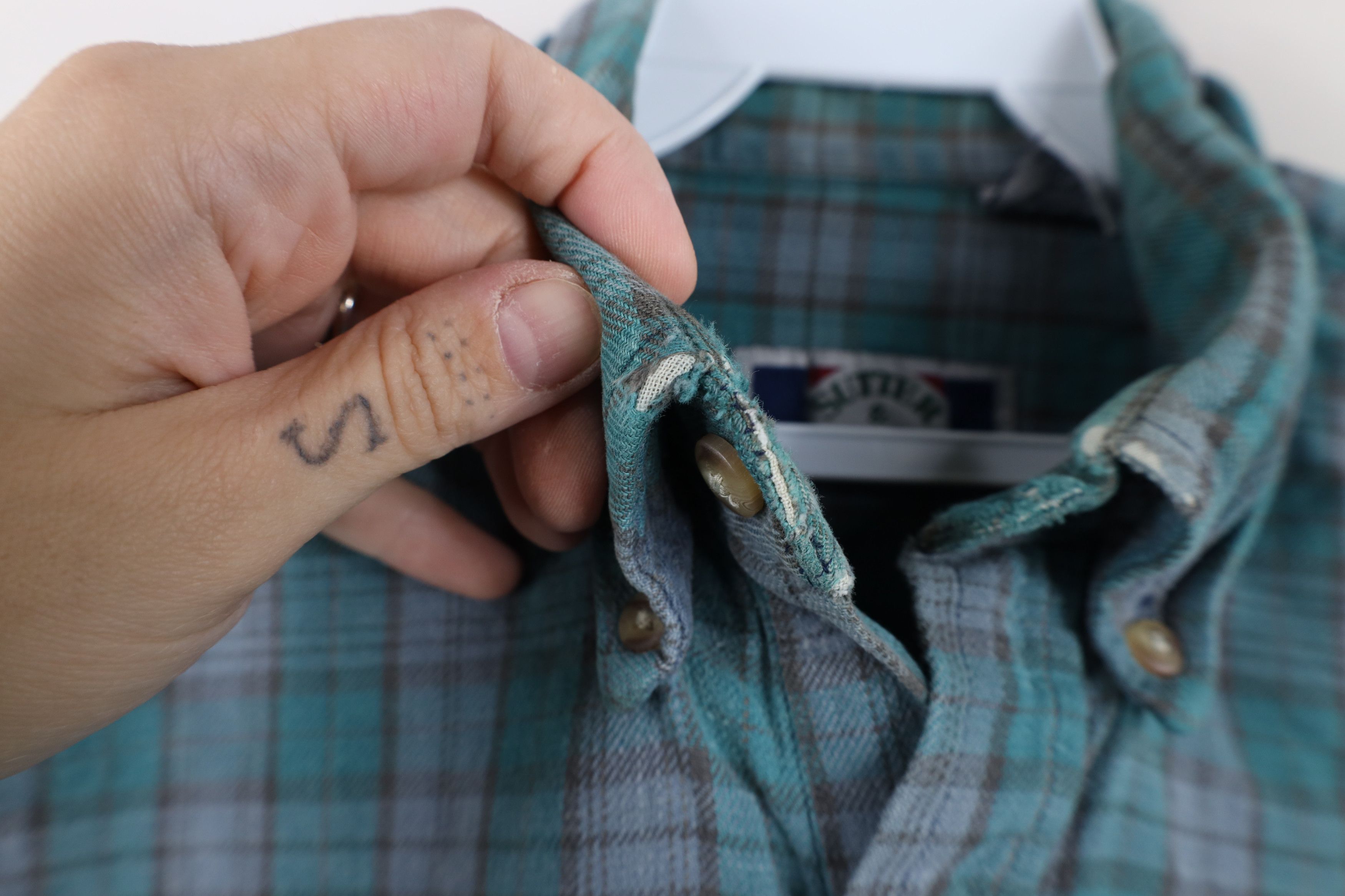 Vintage Vintage 90s Streetwear Flannel Collared Button Down Shirt Size US M / EU 48-50 / 2 - 5 Thumbnail