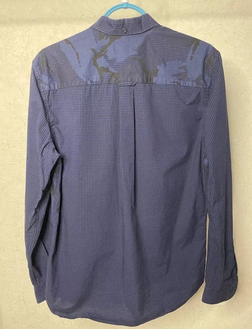 Fred Perry Fred Perry Men Bluey Camouflage Casual Down Shirt Medium Size US M / EU 48-50 / 2 - 4 Thumbnail