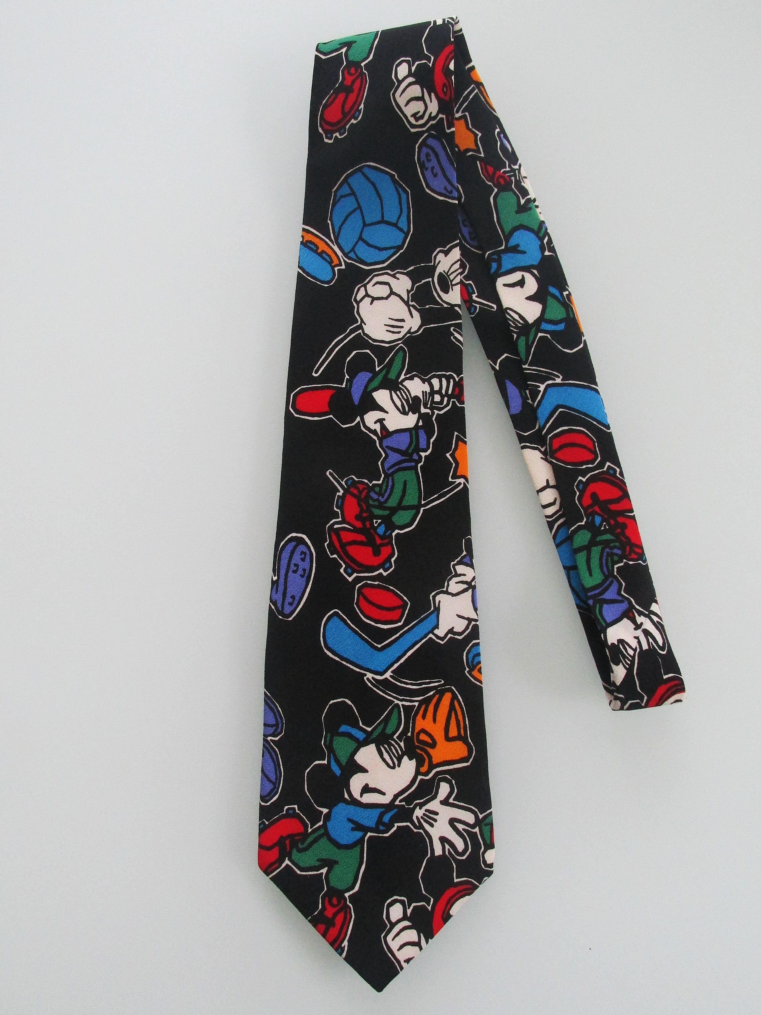 Disney Mickey Mouse/Disney Men's Silk Tie Size ONE SIZE - 1 Thumbnail