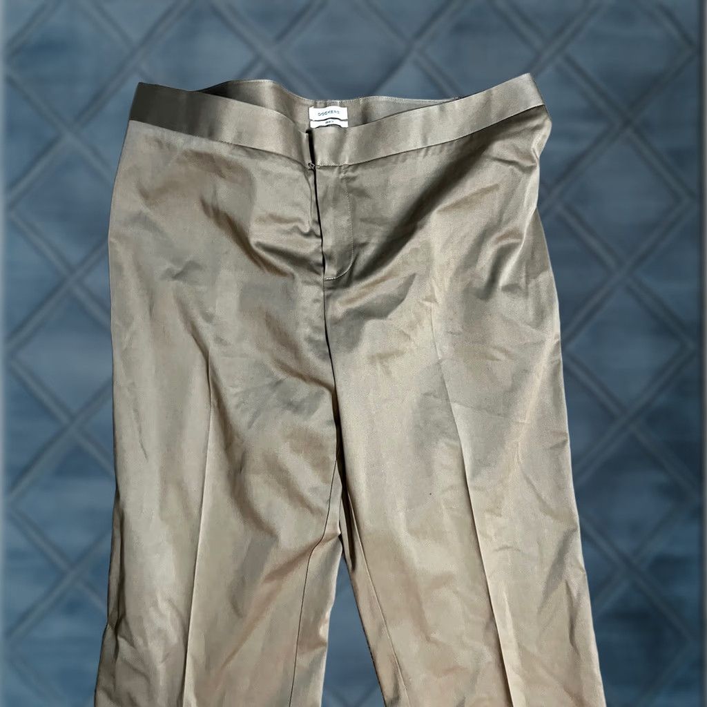 Dockers DOCKERS Pants Women 16 Ideal Fit Metro Beige Flat Front Straight Chino Size 16 Womens Beige Dockers Pants Vintage? Size 38" / US 16 / IT 52 - 1 Thumbnail