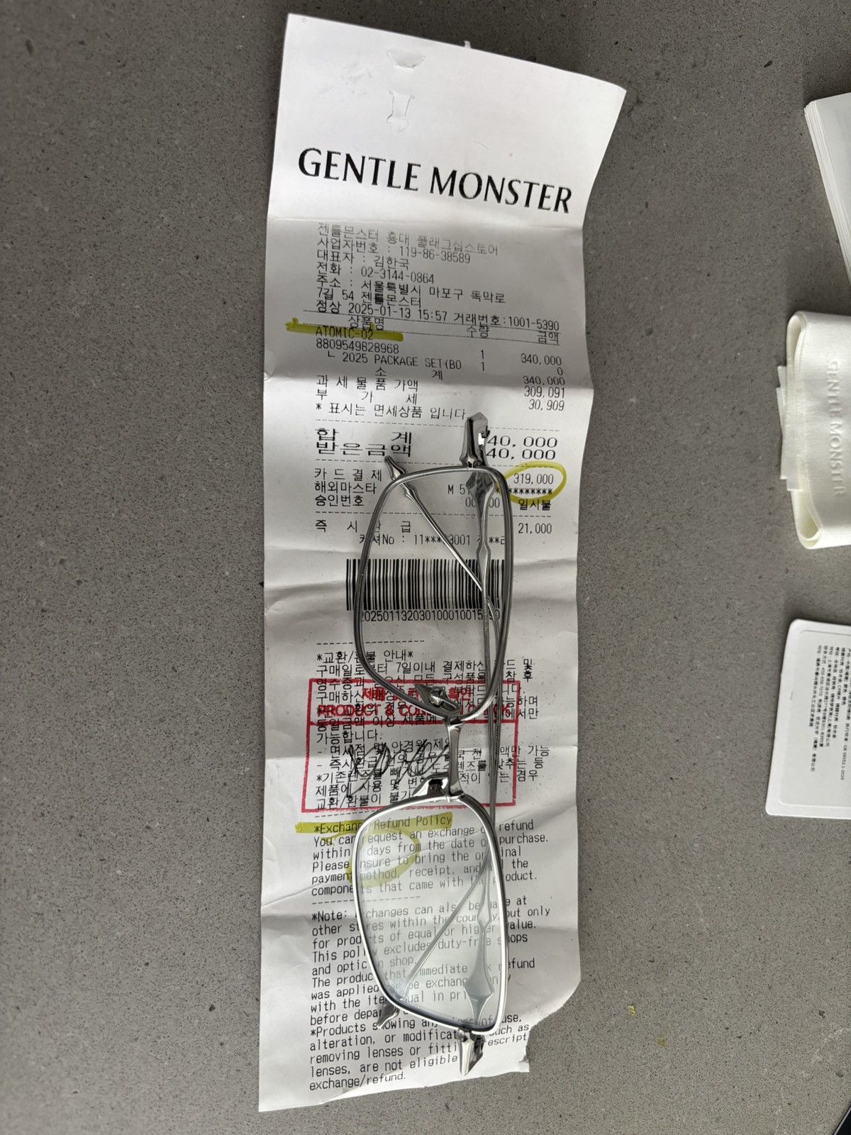 Gentle Monster Gentle Monster Atomic 02 Clear Size ONE SIZE - 16 Thumbnail