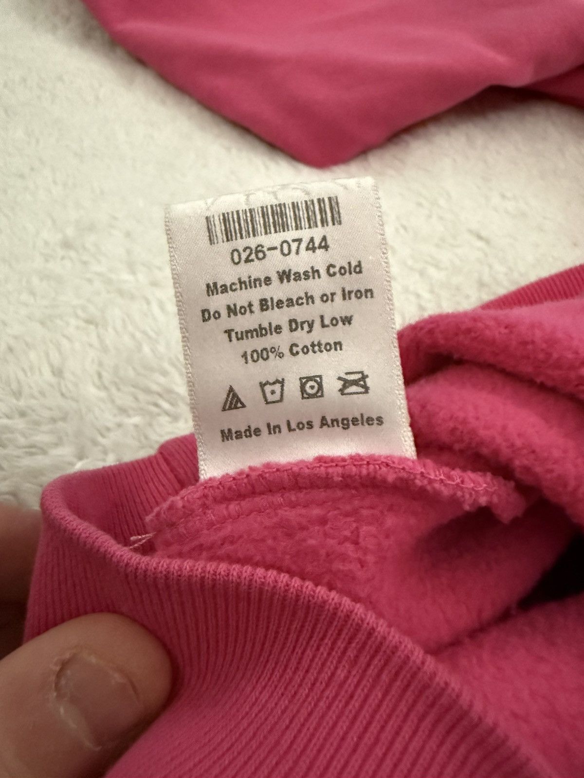 Sp5der Sp5der P*nk V2 hoodie Size US L / EU 52-54 / 3 - 5 Thumbnail