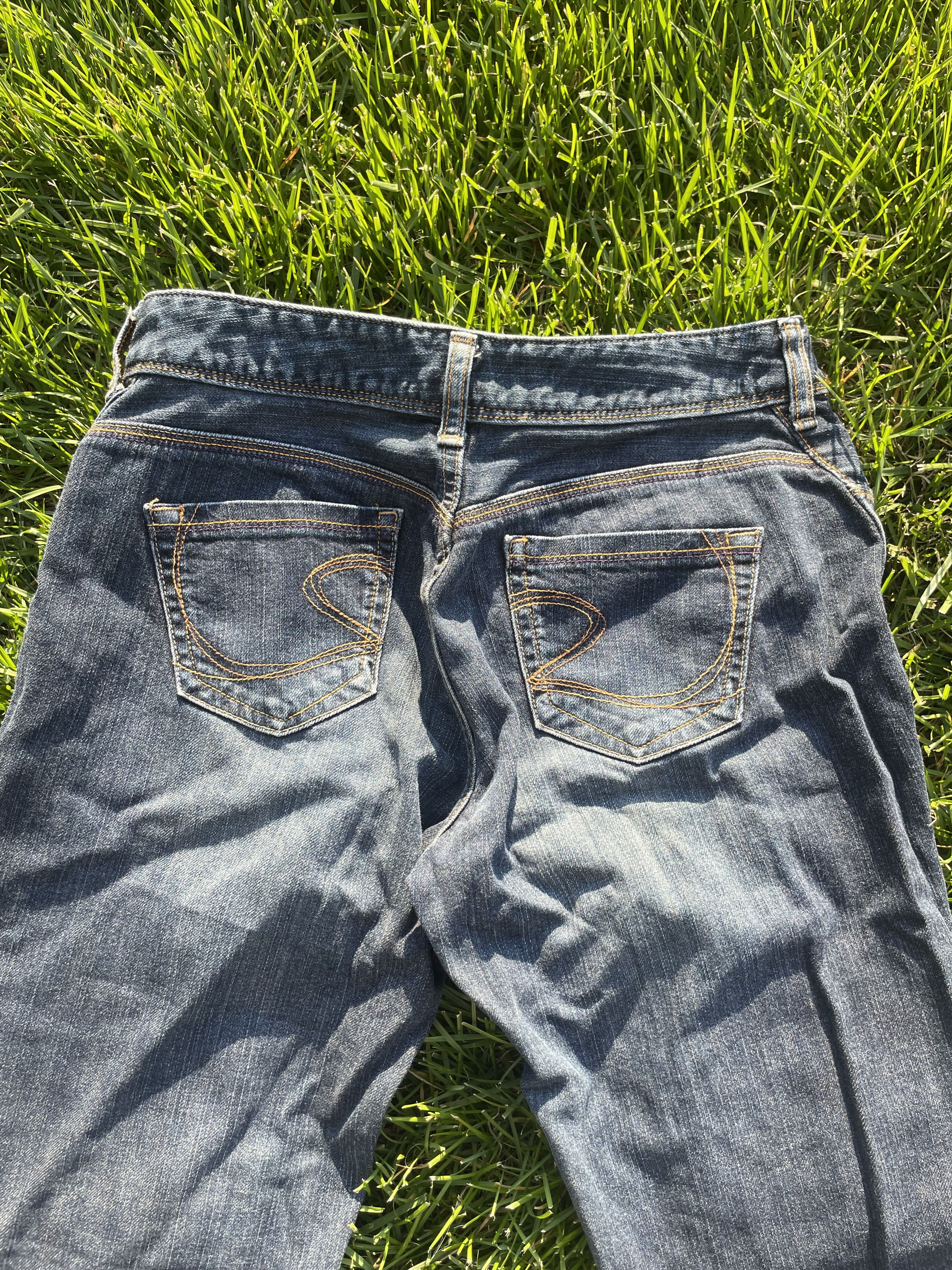 Other Georgia Love Navy Blue Denim Bell Bottoms Size 30" / US 8 / IT 44 - 4 Thumbnail