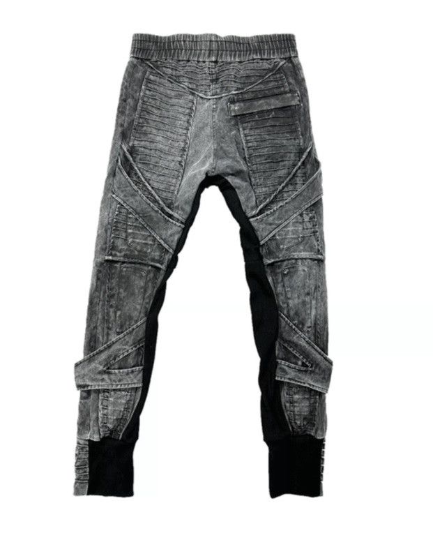 Other DRKLAC Distressed Panel Jogger XL rick julius demobaza style Size US 33 - 2 Thumbnail