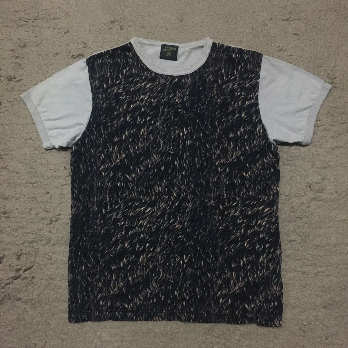 image of Vintage Jean Paul Gaultier Homme Tshirt, Men's (Size XS)