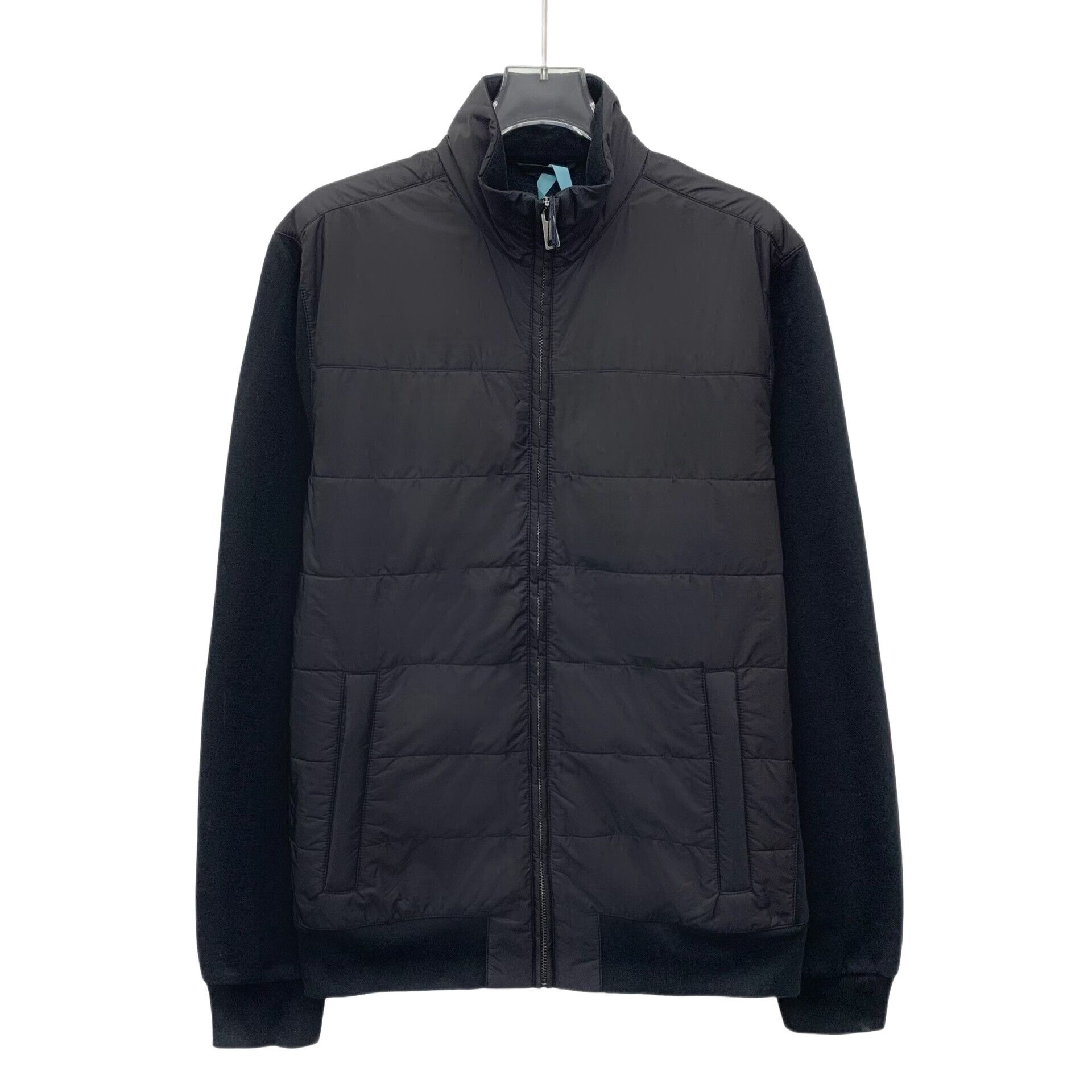 Prada Prada Mixed Media Padded Zip Jacket Size M Size US M / EU 48-50 / 2 - 1 Thumbnail