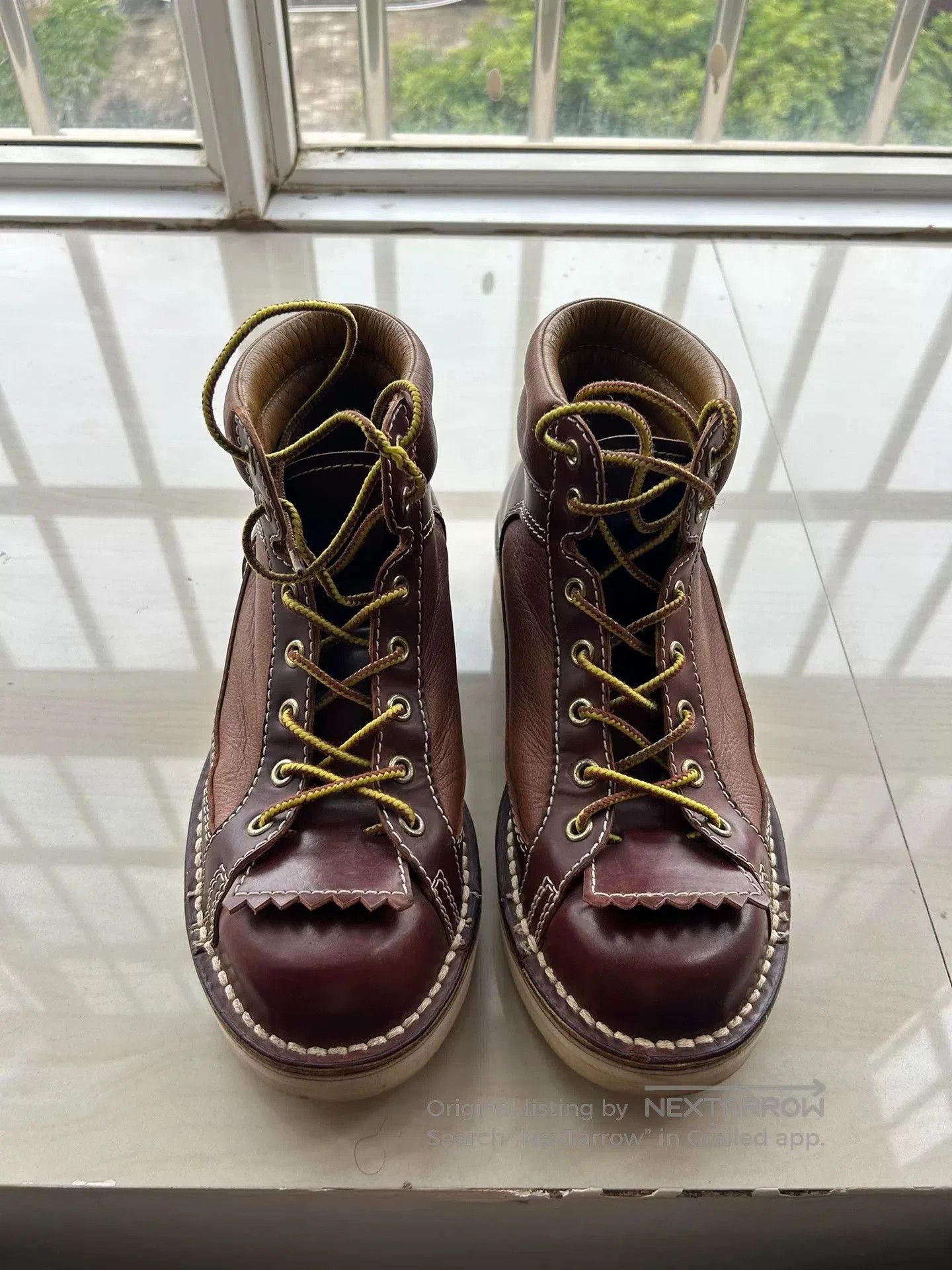 The Flat Head flat head hourse hide shoes size 24. Size US 6 / EU 39 - 6 Thumbnail
