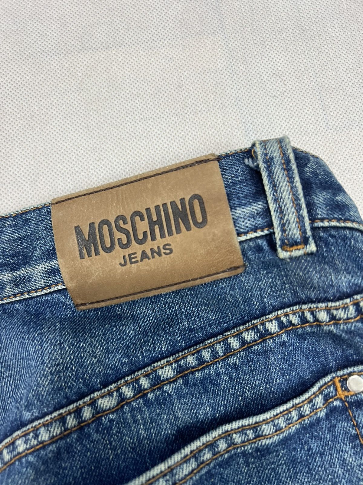 Moschino × Vintage Pants Moschino Jeans vintage y2k avant garde Size US 34 / EU 50 - 4 Thumbnail