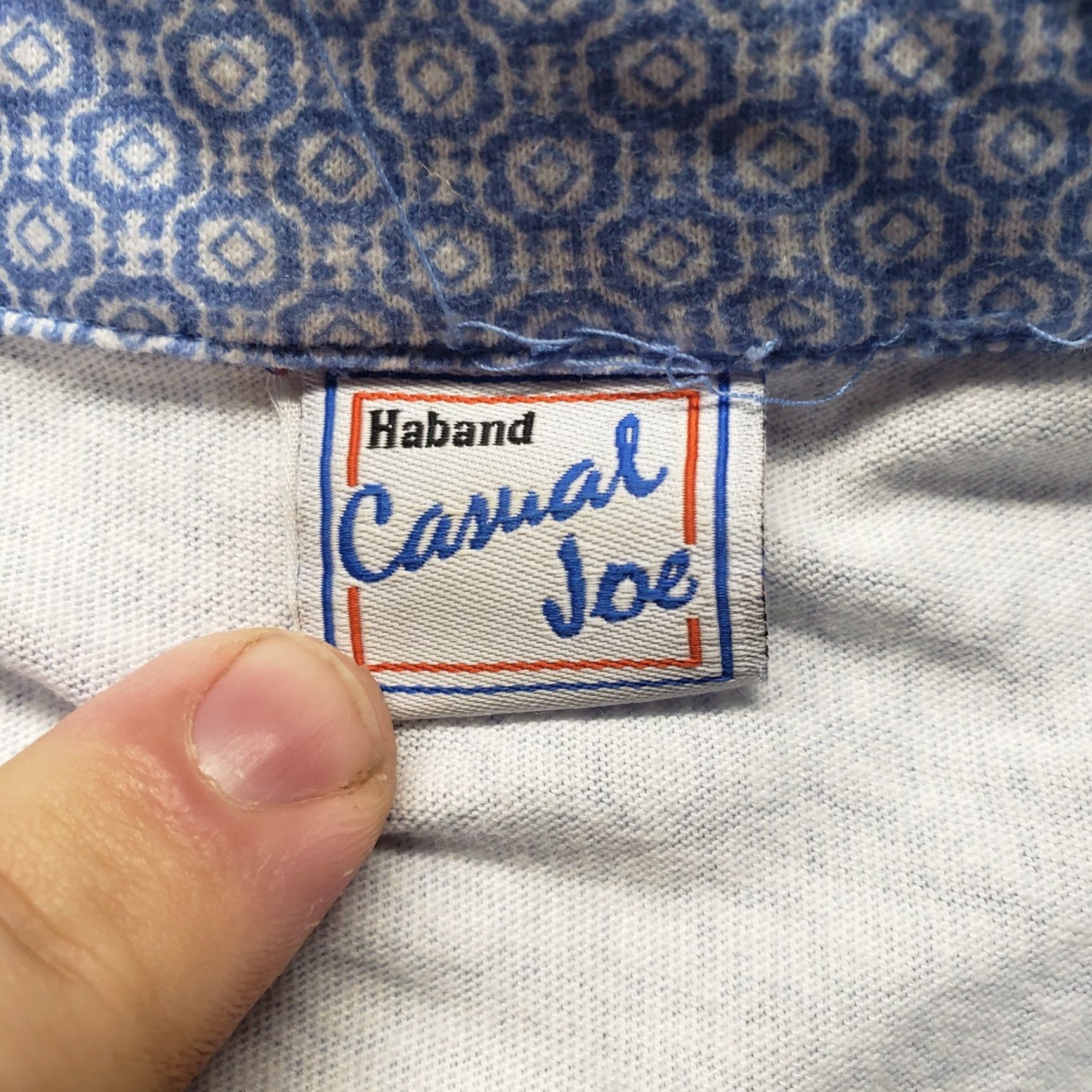 Haband Haband Camel Joe Polo Shirt Men Large Blue Short Sleeve Golf Shirt Adult Large blue Camels Joe Polo Shirt Men Large Golf Shirt Size US L / EU 52-54 / 3 - 3 Thumbnail