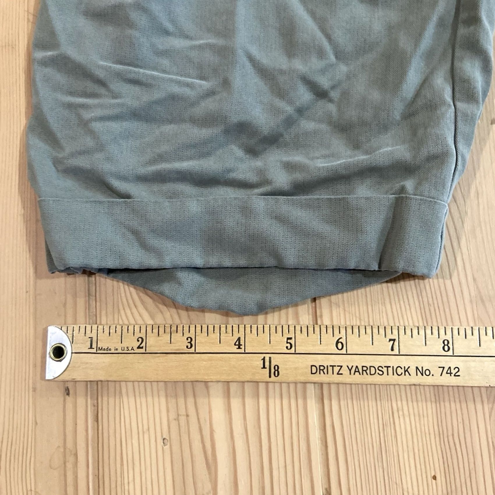 Tommy Bahama Tommy Bahama Green Silk Chino Pants Men 40x37 Relaxed Fit St Thomas Size US 29 - 5 Thumbnail