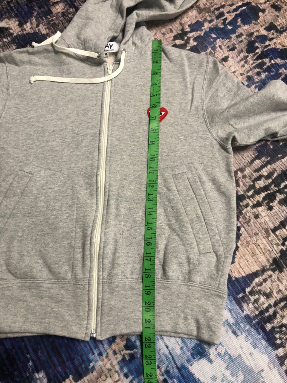 Comme des Garcons PLAY Comme Des Garcons Play Hoodie Zipper Crops AD2023/7 Size M / US 6-8 / IT 42-44 - 19 Thumbnail