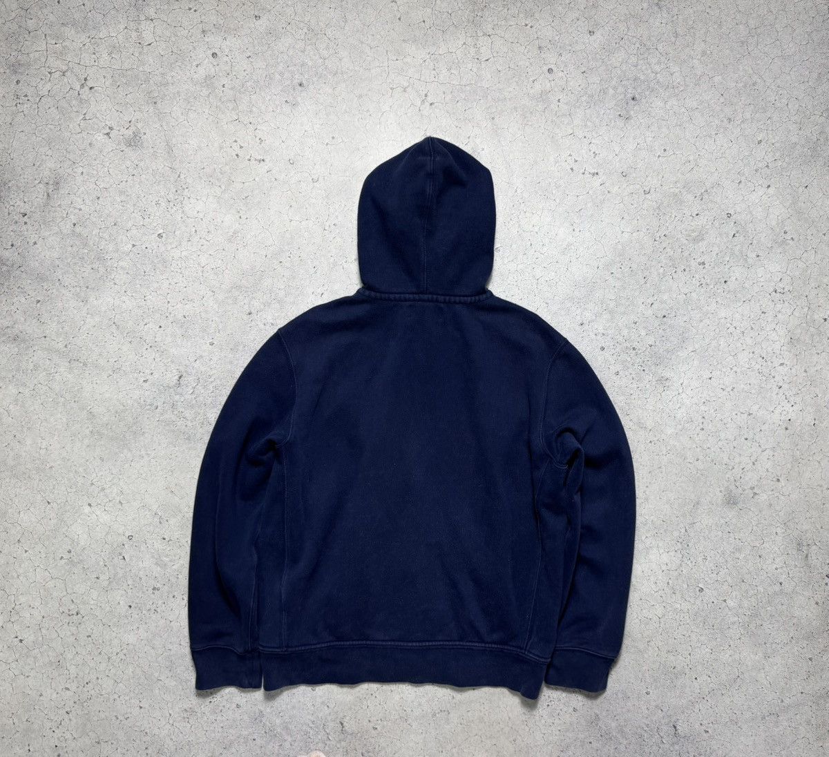 Polo Ralph Lauren × Ralph Lauren × Vintage Vintage Polo Ralph Lauren Navy Full Zip Hoodie Hype PRL Y2K Size US XL / EU 56 / 4 - 2 Thumbnail