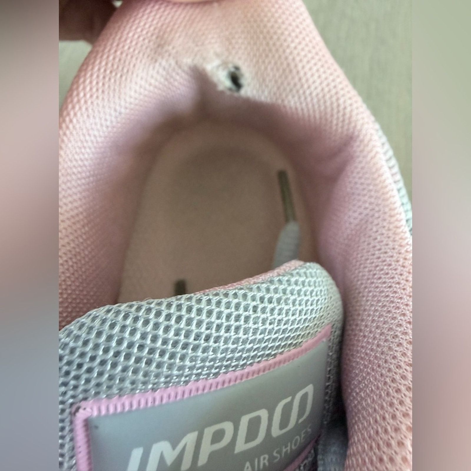 Other Women's Gray and Pink Knit Comfortable Sneakers size 7,5 Size US 7.5 / IT 37.5 - 6 Thumbnail