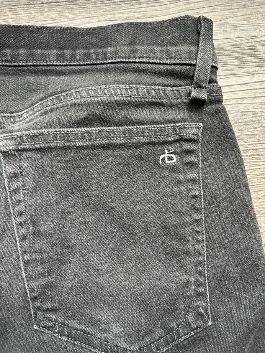 Rag & Bone Black Rag & Bone Extra Slim Jeans Size US 34 / EU 50 - 3 Thumbnail