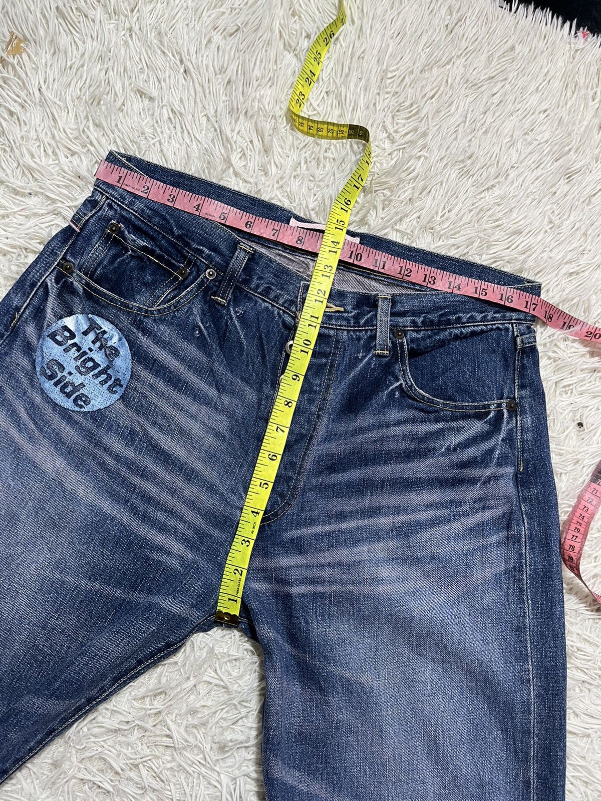 Designer × Japanese Brand COMMUNITY.CO JAPANESE BRAND SELVEDGE JEANS Size US 35 - 11 Thumbnail
