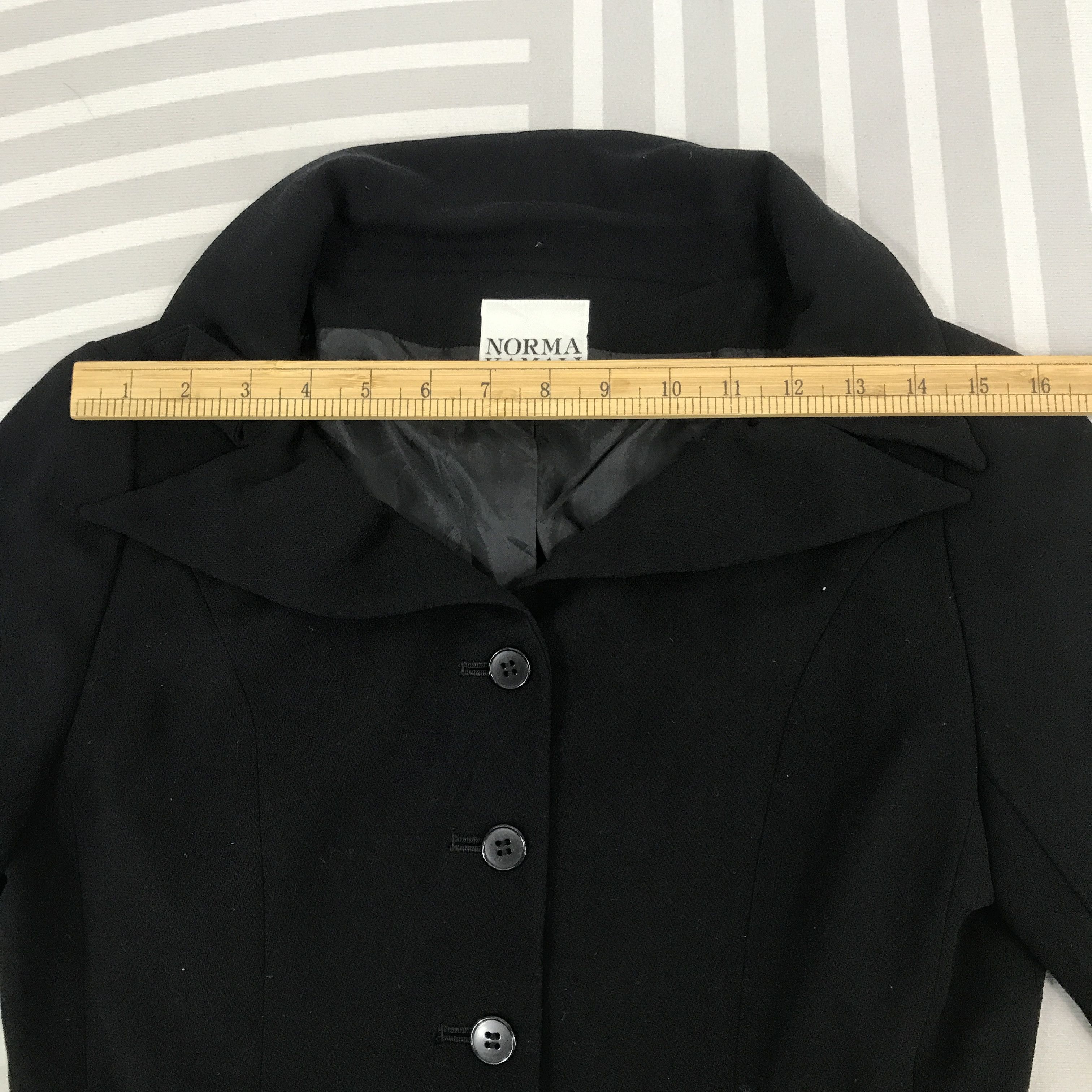 Designer × Japanese Brand × Vintage Vintage Norma Kamali button up blazer coat Jacket Size S / US 4 / IT 40 - 5 Thumbnail