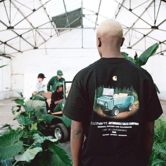 Carhartt T-shirt Carhartt x KAR / L'art de l'automobile - Ferves Size US S / EU 44-46 / 1 - 4 Thumbnail