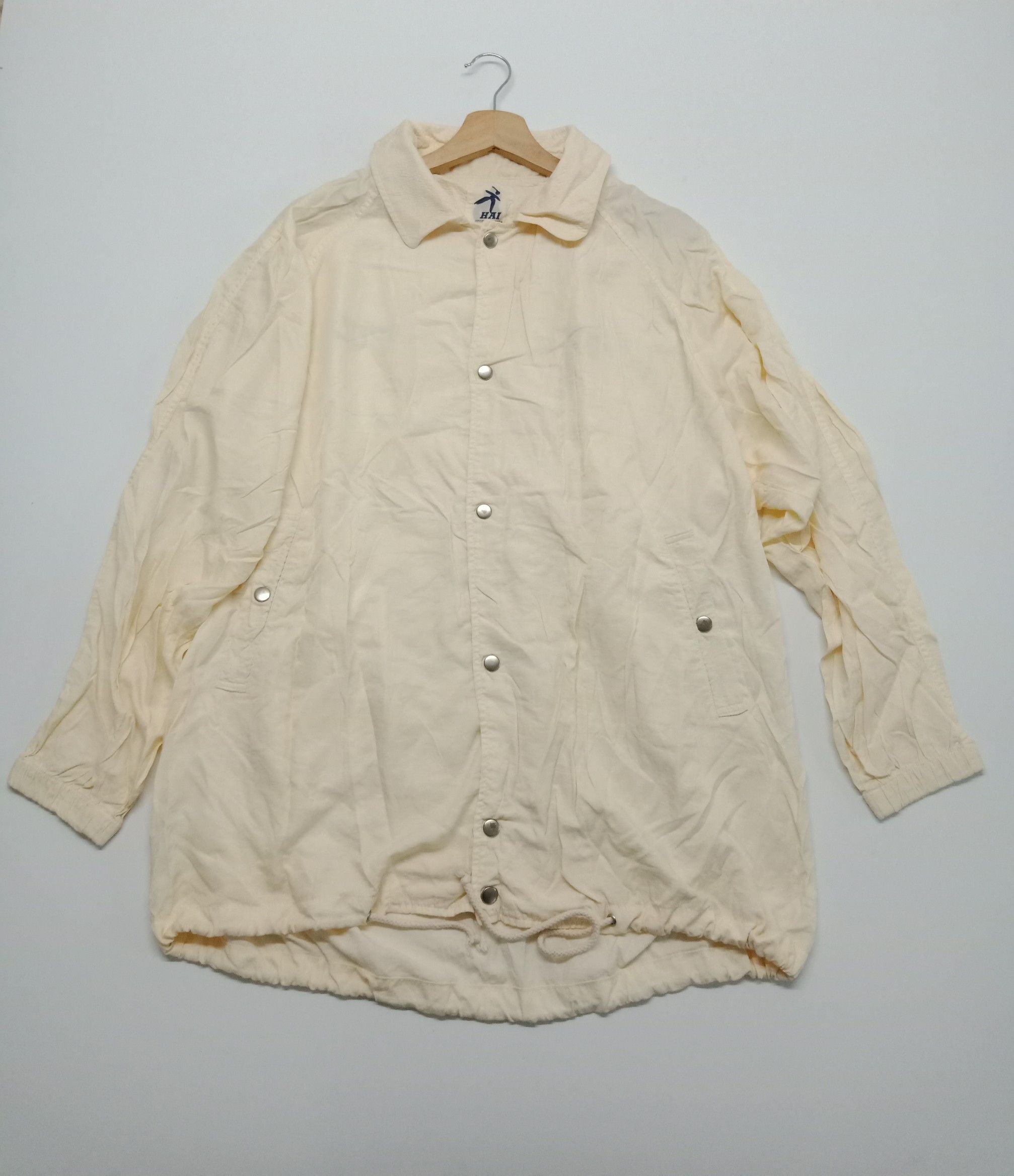 Issey Miyake Issey Miyake HSG Big Logo Back Hit #D Size US XL / EU 56 / 4 - 2 Thumbnail